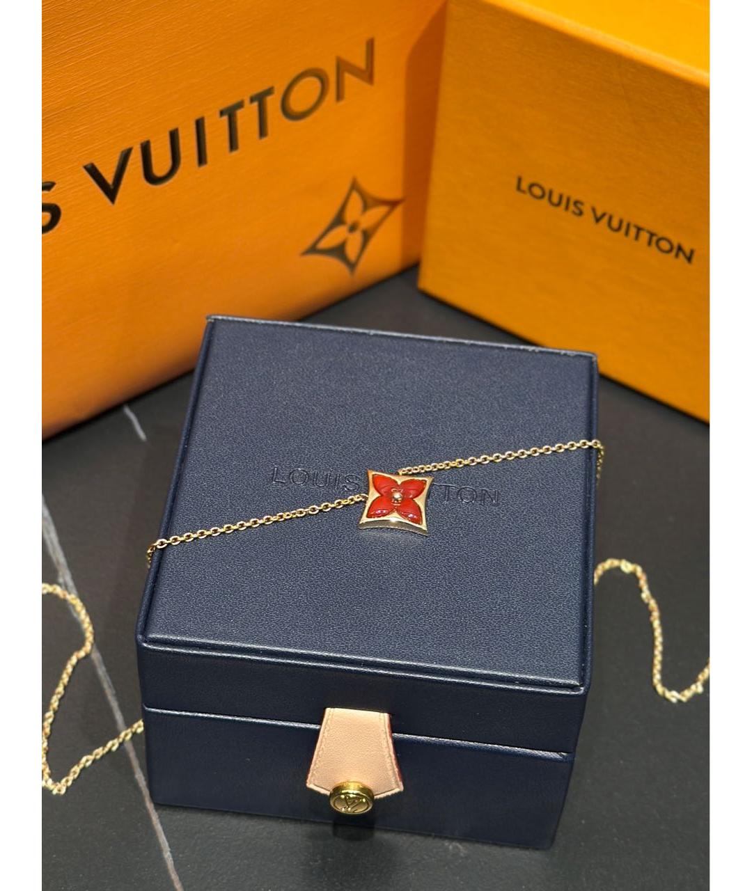 LOUIS VUITTON Красное колье из розового золота, фото 6