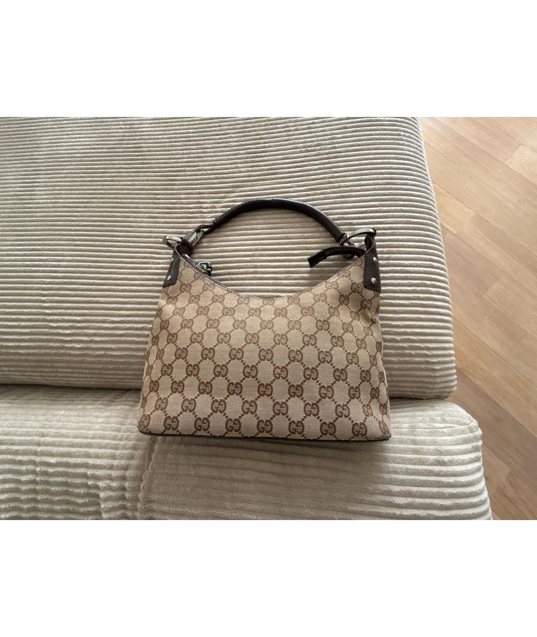 GUCCI Коричневая сумка с короткими ручками, фото 7