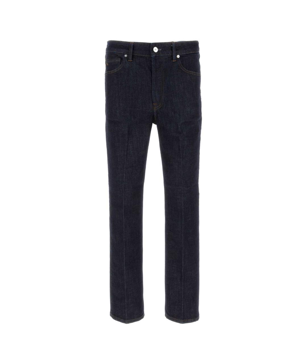 NINE IN THE MORNING Темно-синие хлопковые джинсы скинни, фото 1