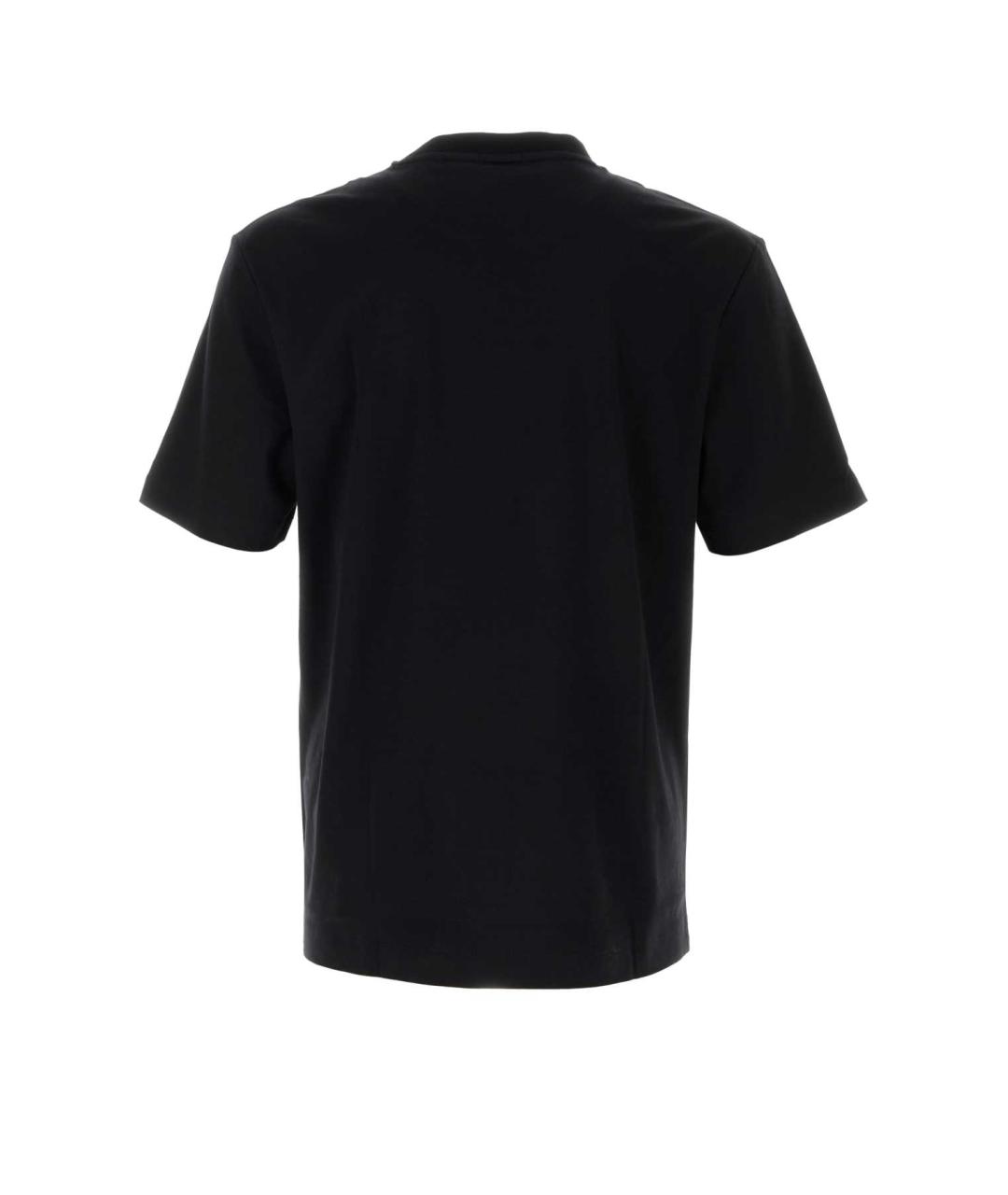HUGO BOSS Черная хлопковая футболка, фото 2