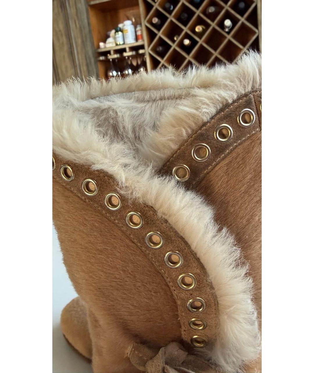 JIMMY CHOO Бежевые полусапоги, фото 3