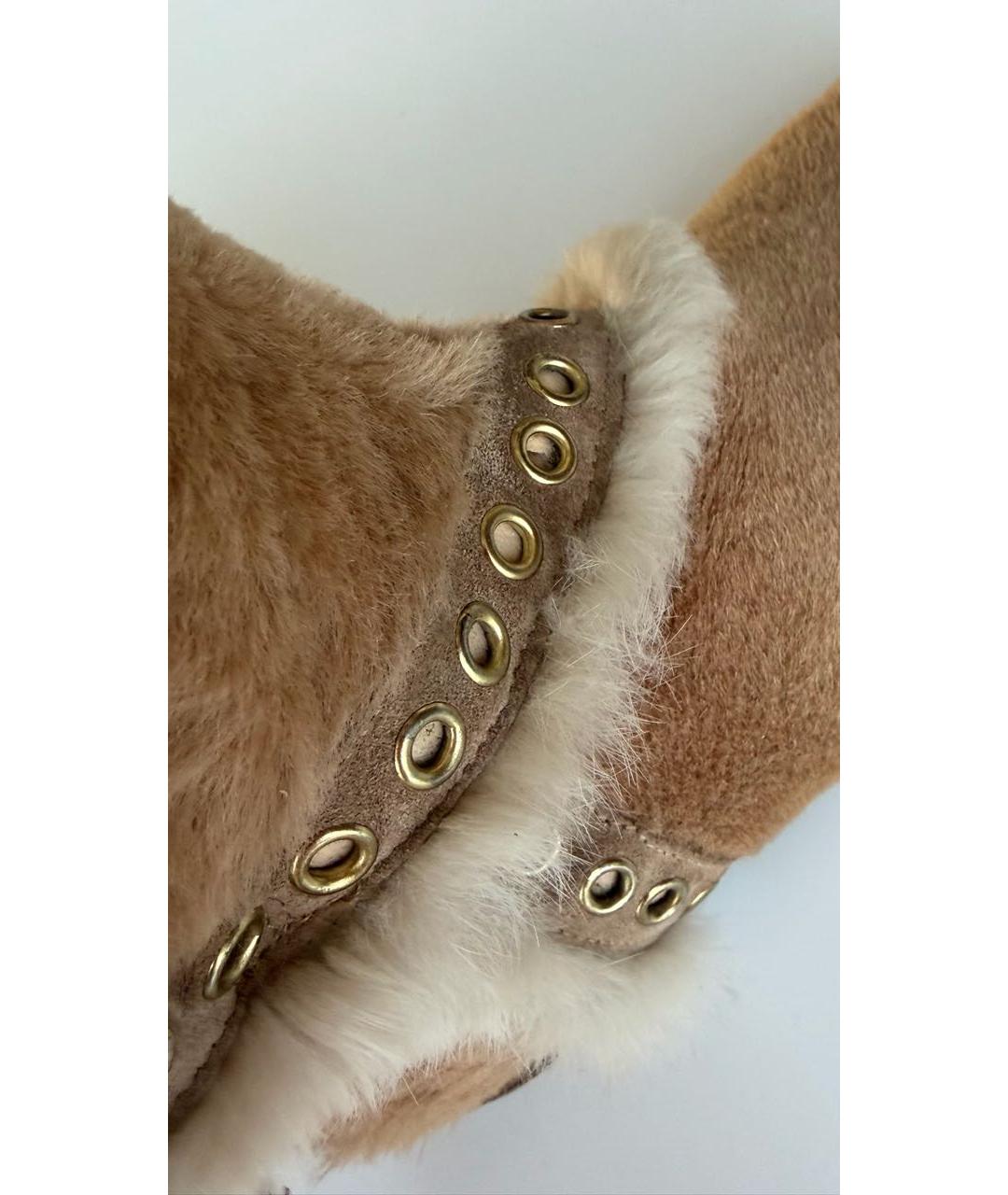 JIMMY CHOO Бежевые полусапоги, фото 6