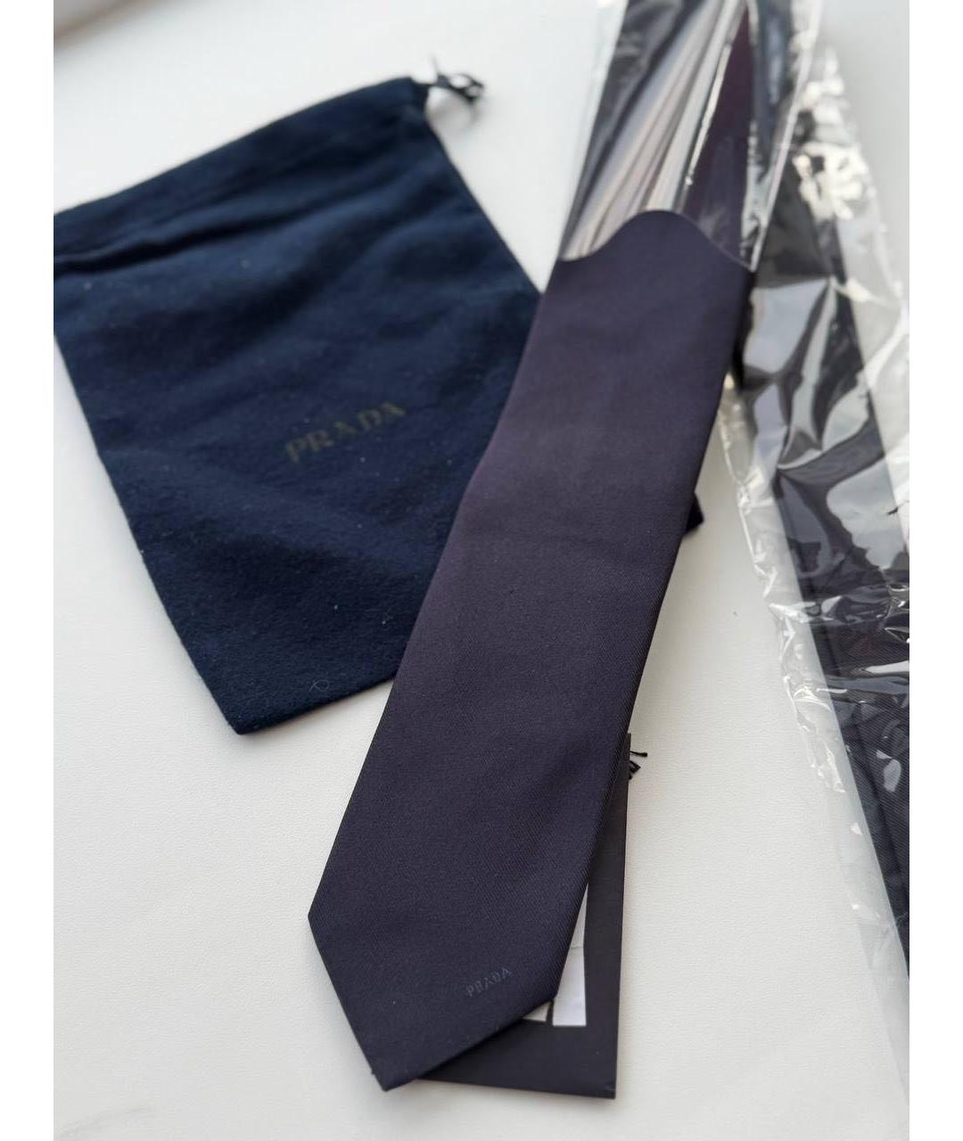 GUCCI Темно-синий галстук, фото 6