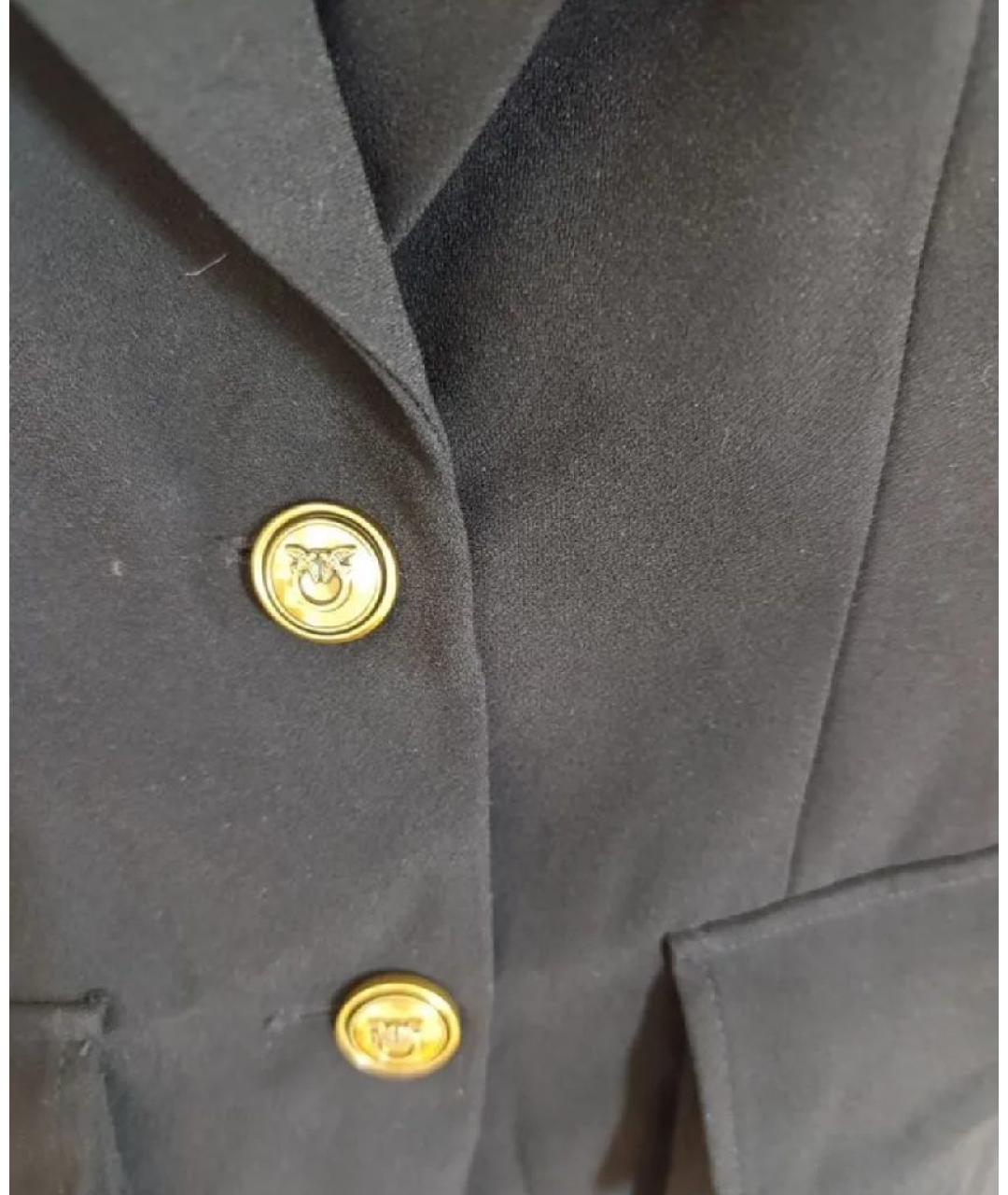 PINKO Черный полиэстеровый жилет, фото 3