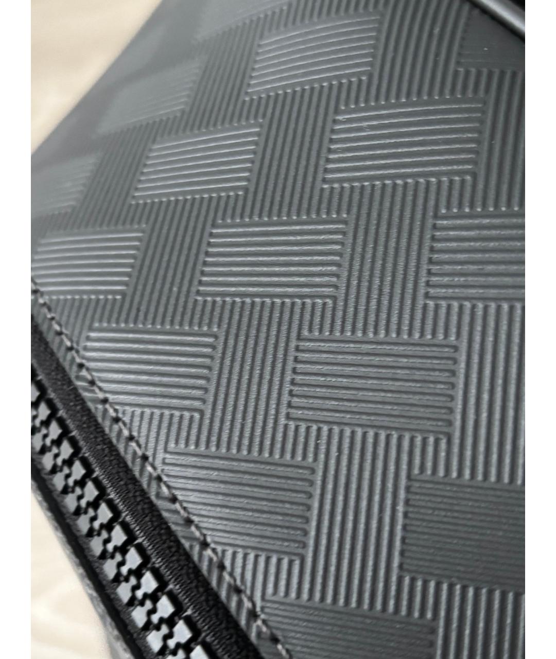 MONTBLANC Серый кожаный рюкзак, фото 7