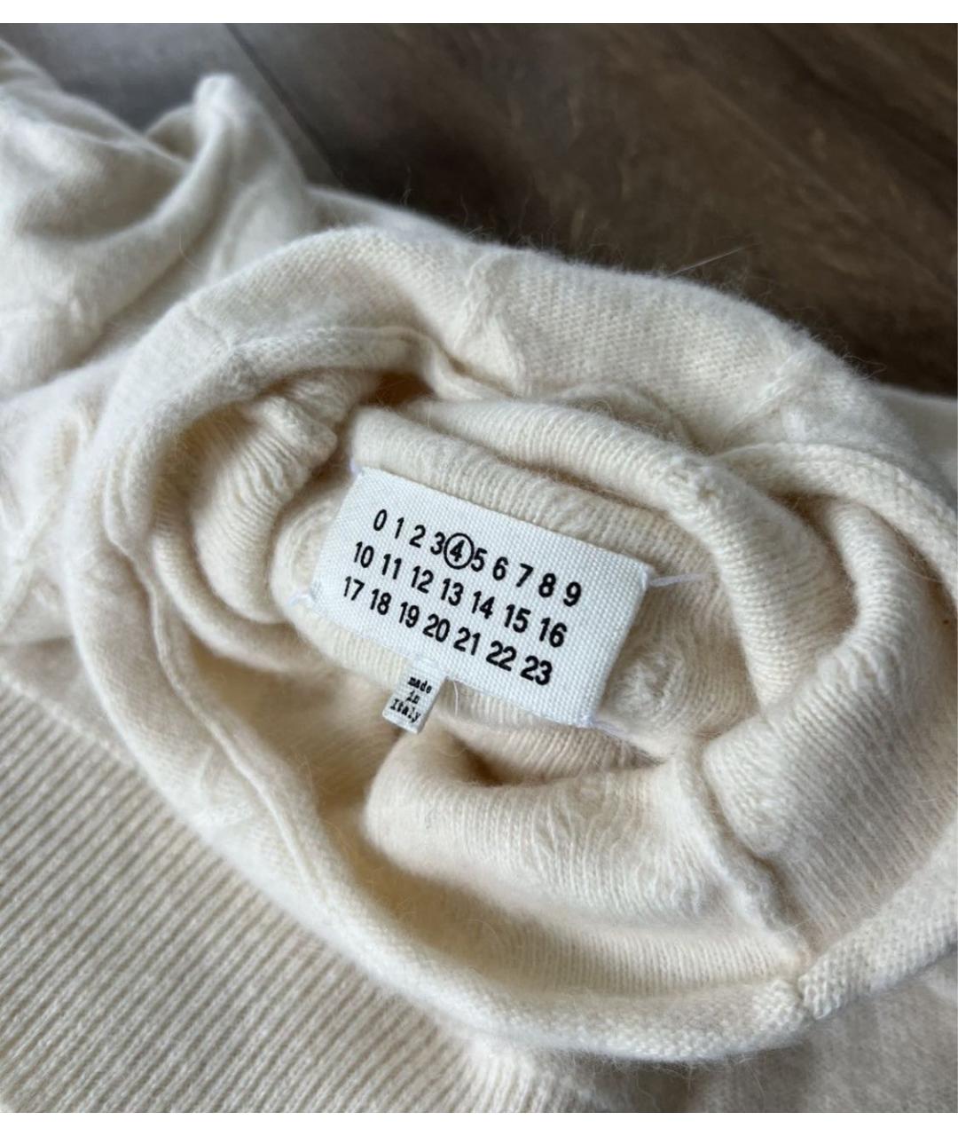 MAISON MARGIELA Бежевый джемпер / свитер, фото 3