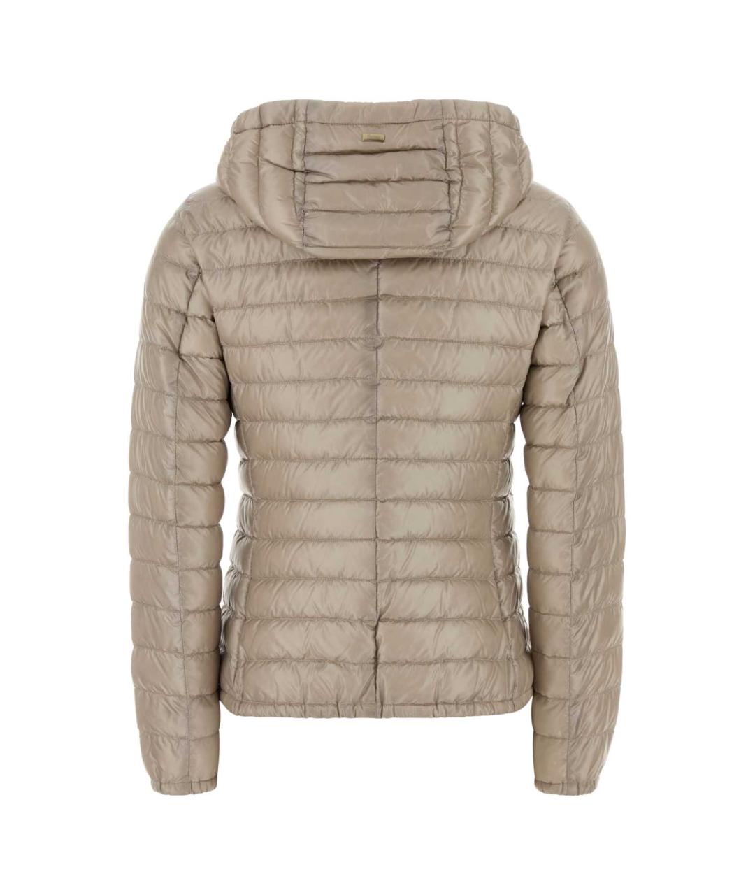 HERNO Бежевая полиамидовая куртка, фото 2