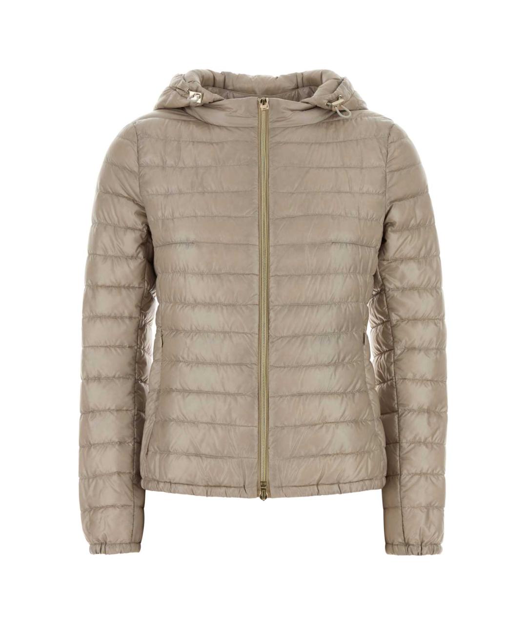 HERNO Бежевая полиамидовая куртка, фото 1
