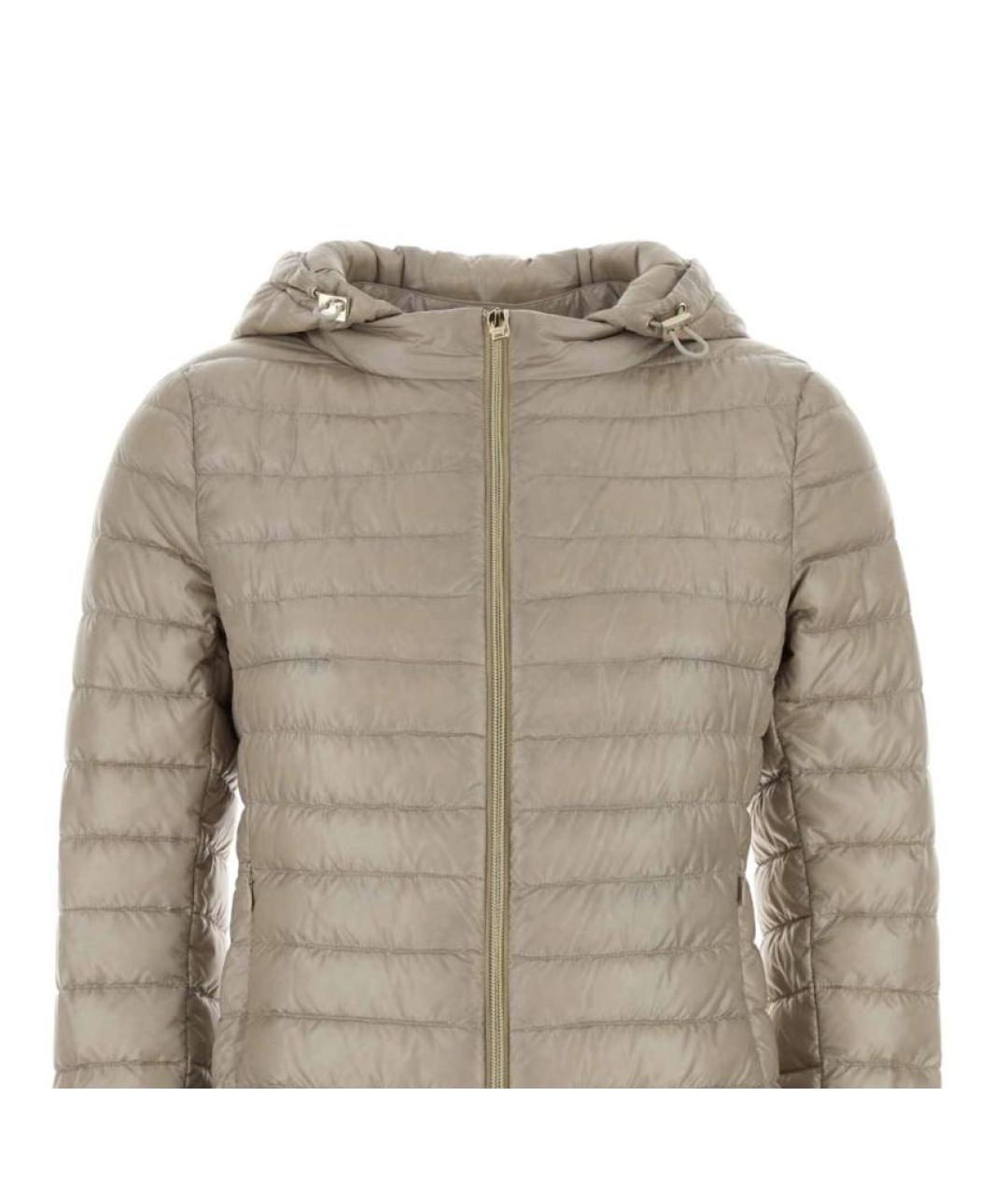 HERNO Бежевая полиамидовая куртка, фото 3