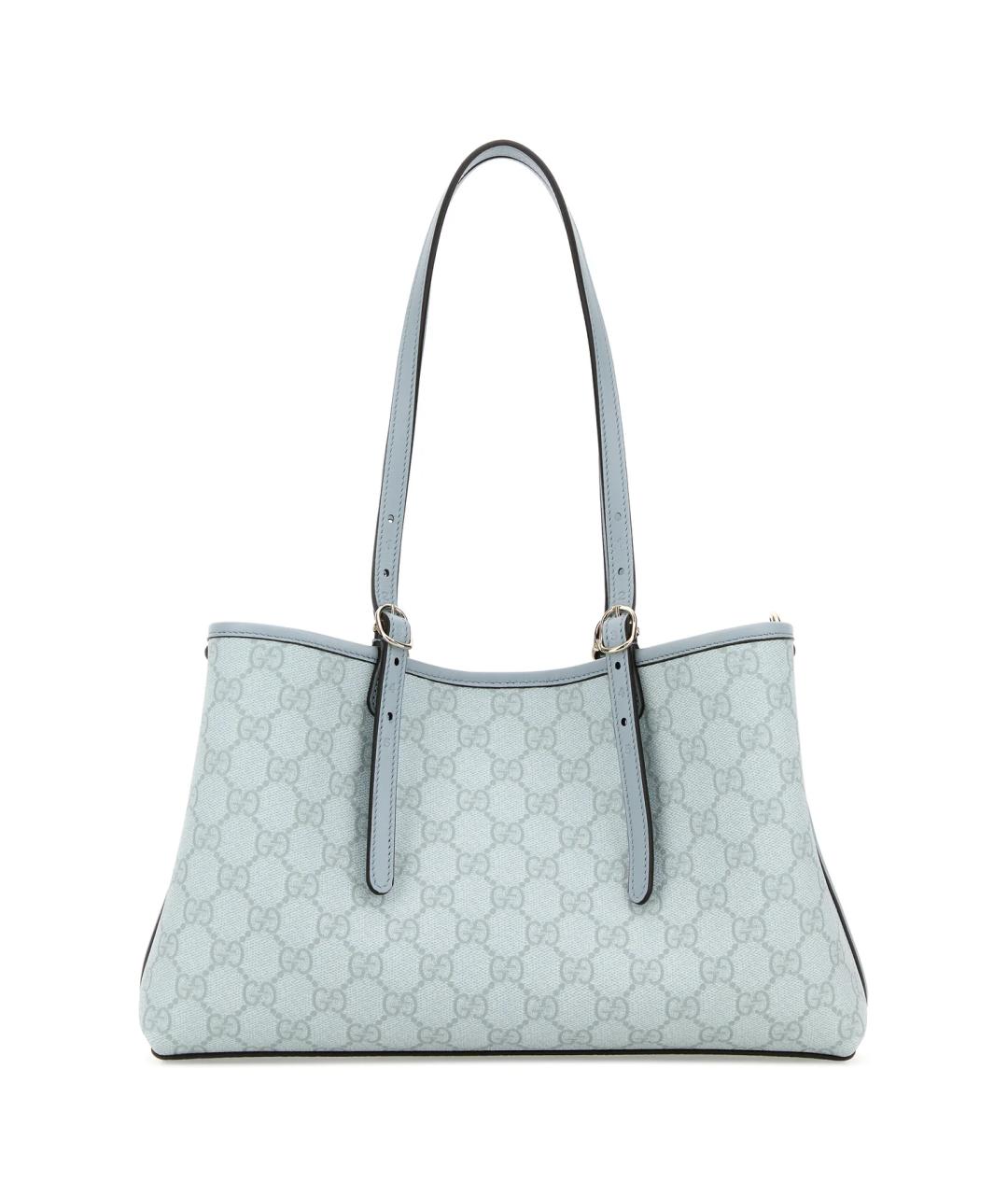 GUCCI Голубая сумка тоут, фото 3