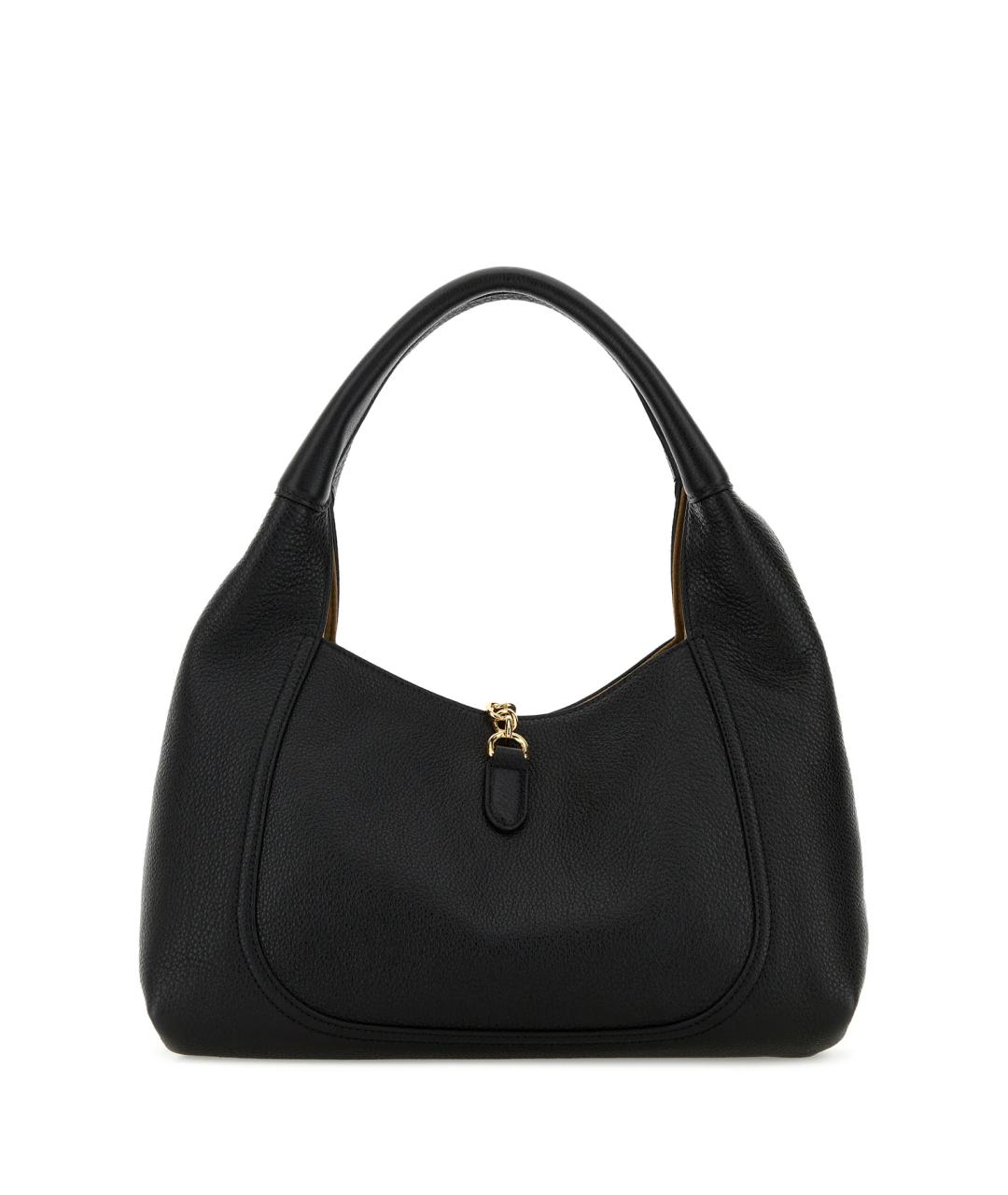 GUCCI Черная кожаная сумка через плечо, фото 3