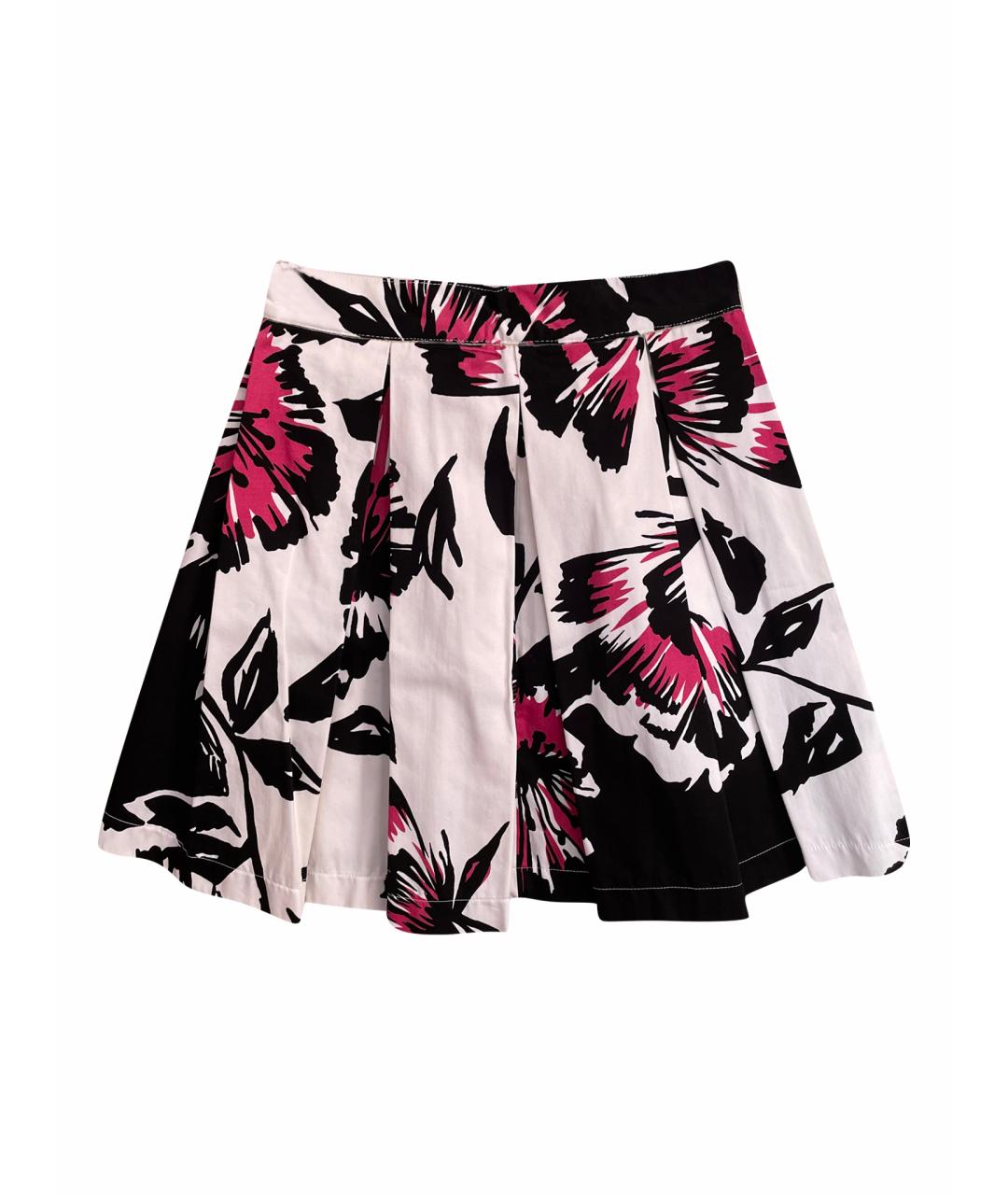 PINKO Мульти хлопковая юбка мини, фото 1