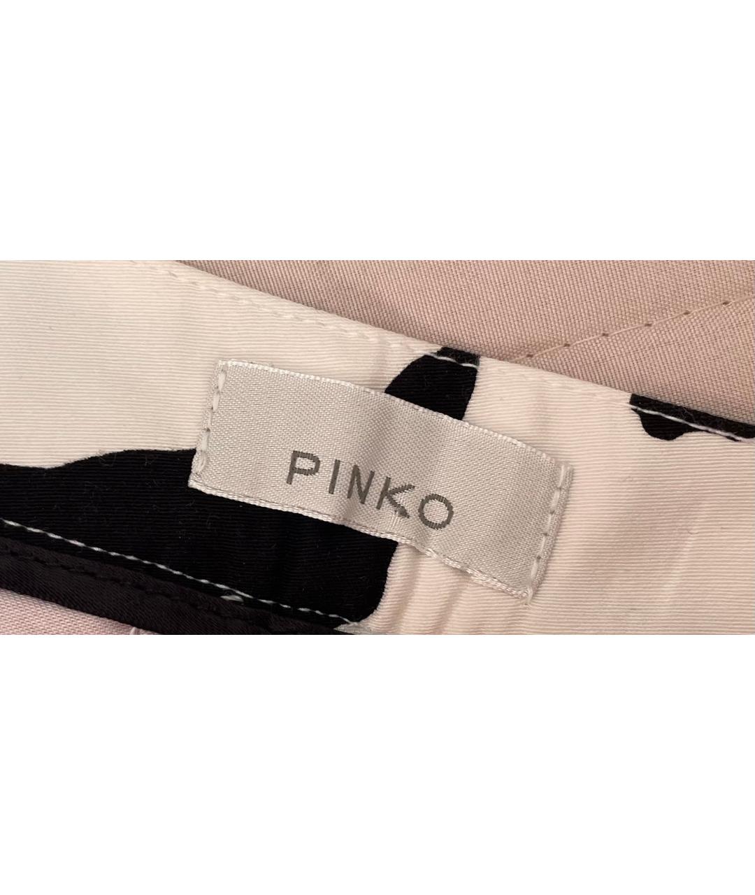 PINKO Мульти хлопковая юбка мини, фото 7