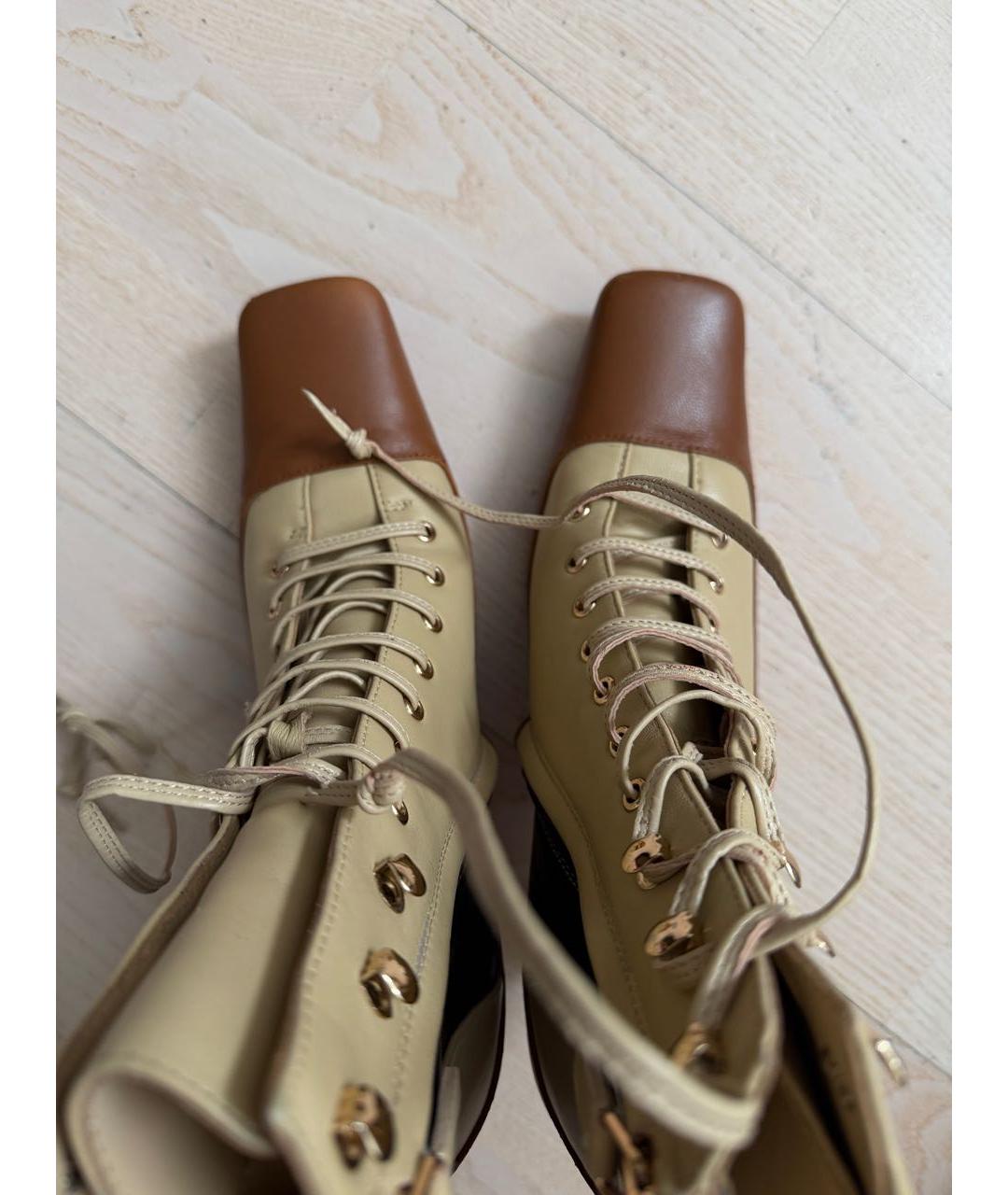 MANU ATELIER Мульти кожаные ботинки, фото 7