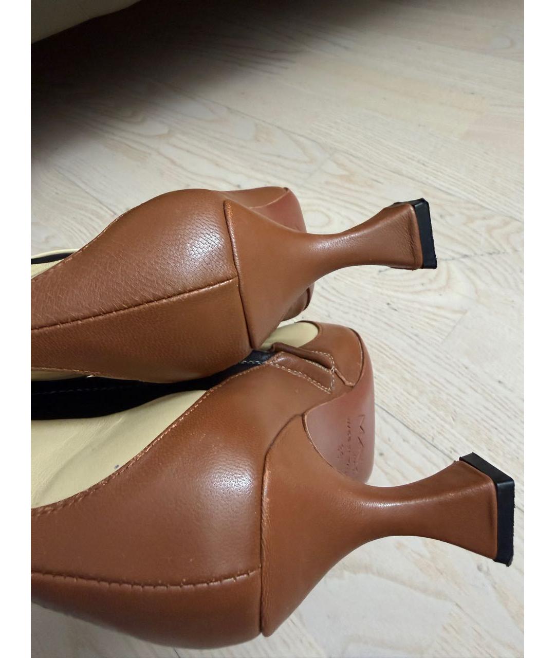 MANU ATELIER Мульти кожаные ботинки, фото 5