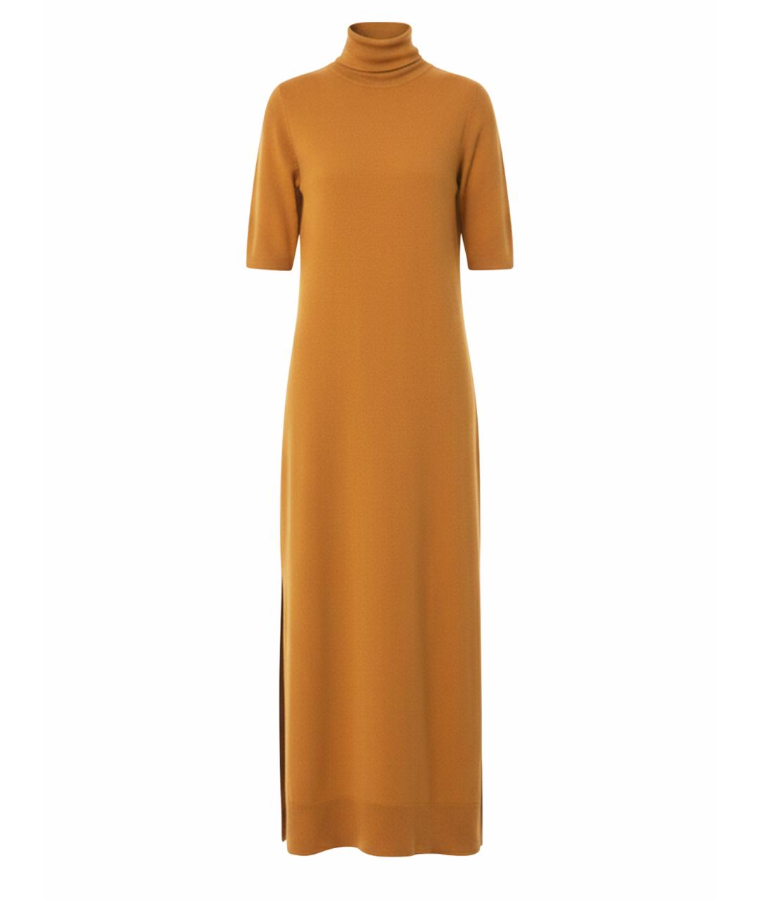 MM6 MAISON MARGIELA Желтое повседневное платье, фото 1