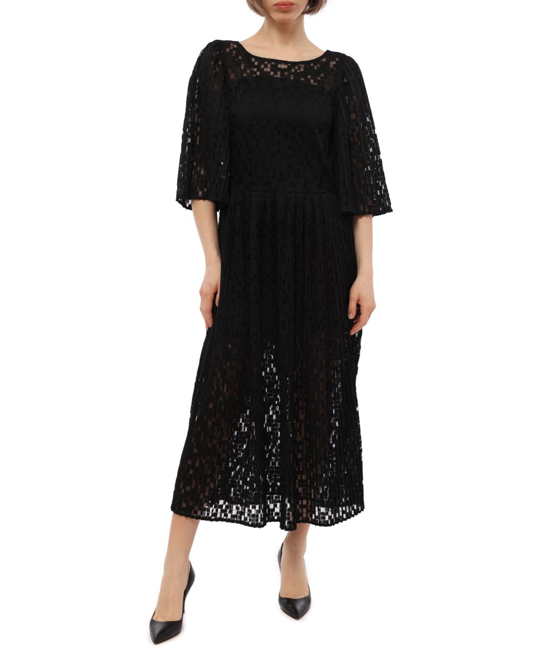 ARMANI EXCHANGE Черное повседневное платье, фото 6