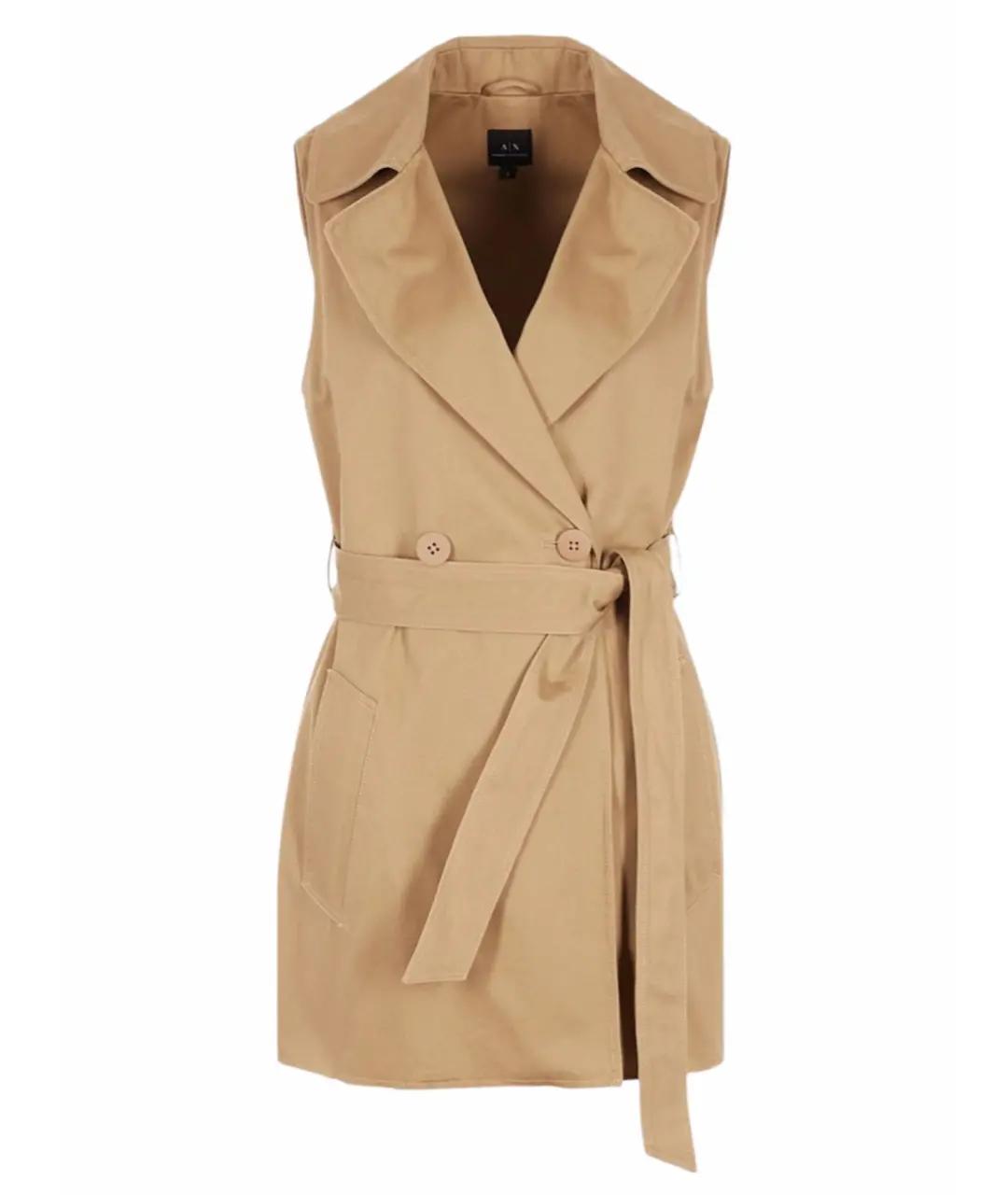 ARMANI EXCHANGE Бежевый жилет, фото 1