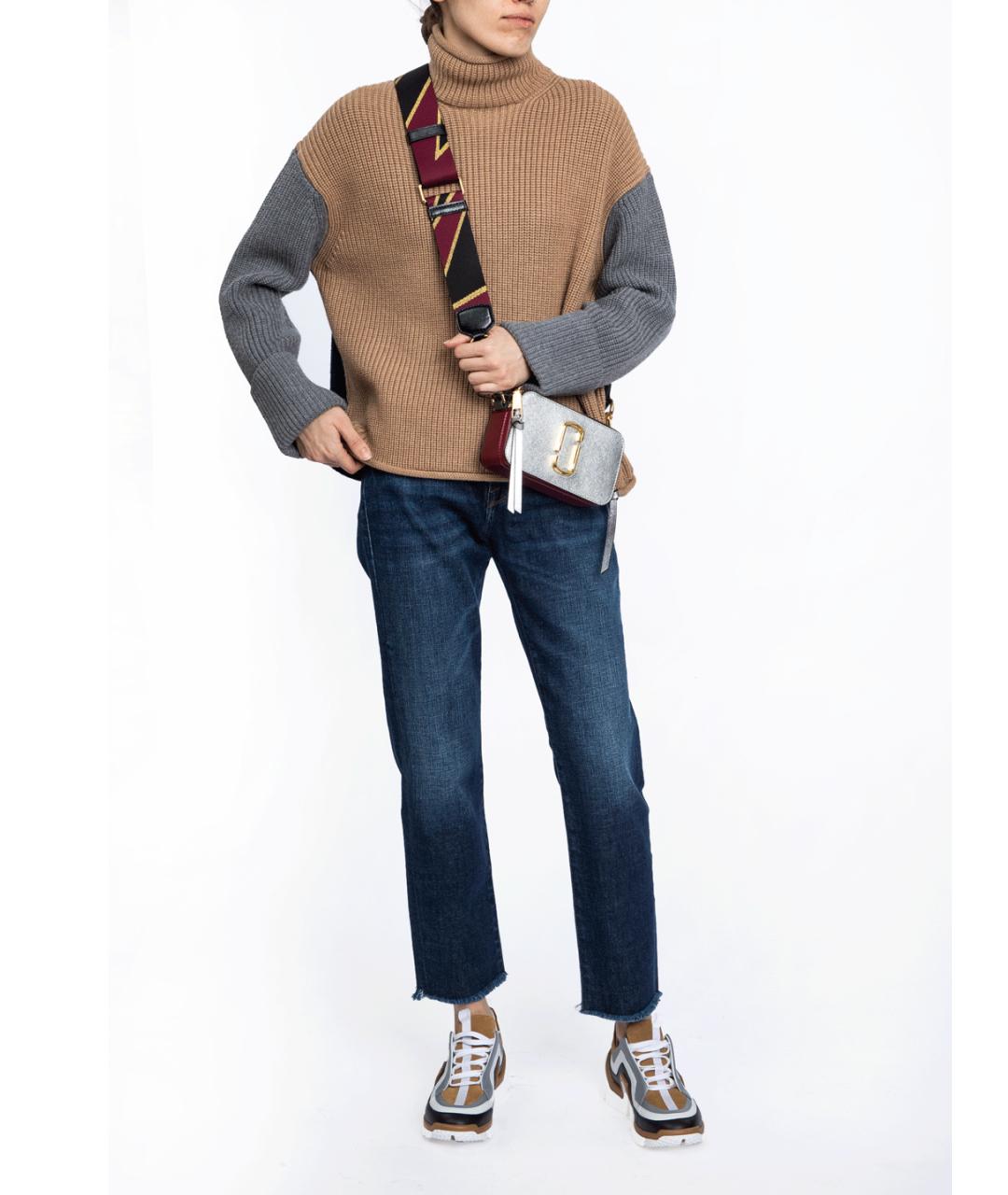 VICTORIA BECKHAM Синий джемпер / свитер, фото 5