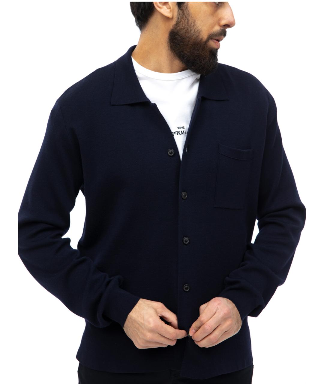 MAISON MARGIELA Синий кардиган, фото 3