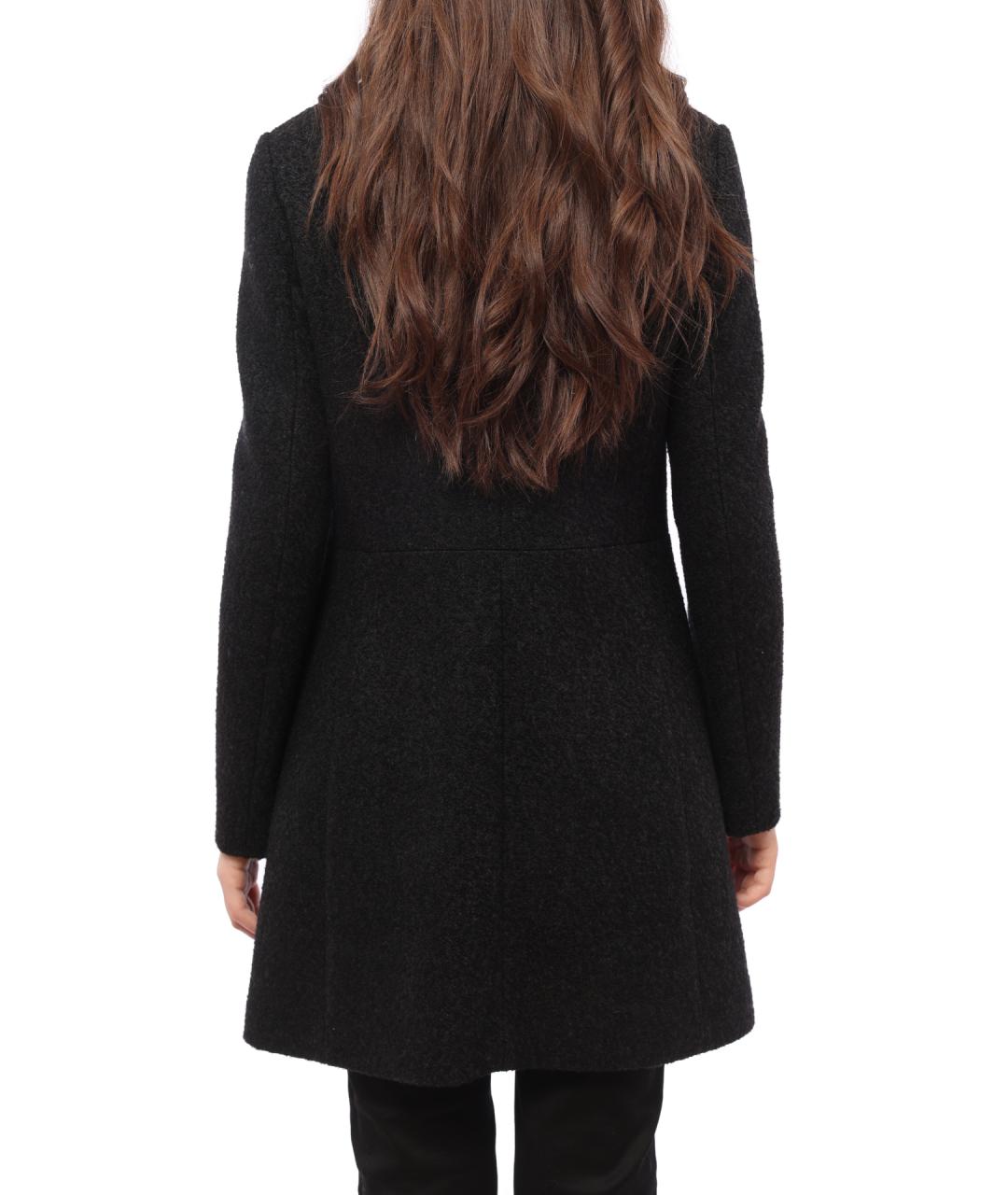 BRUNELLO CUCINELLI Черное шерстяное пальто, фото 5