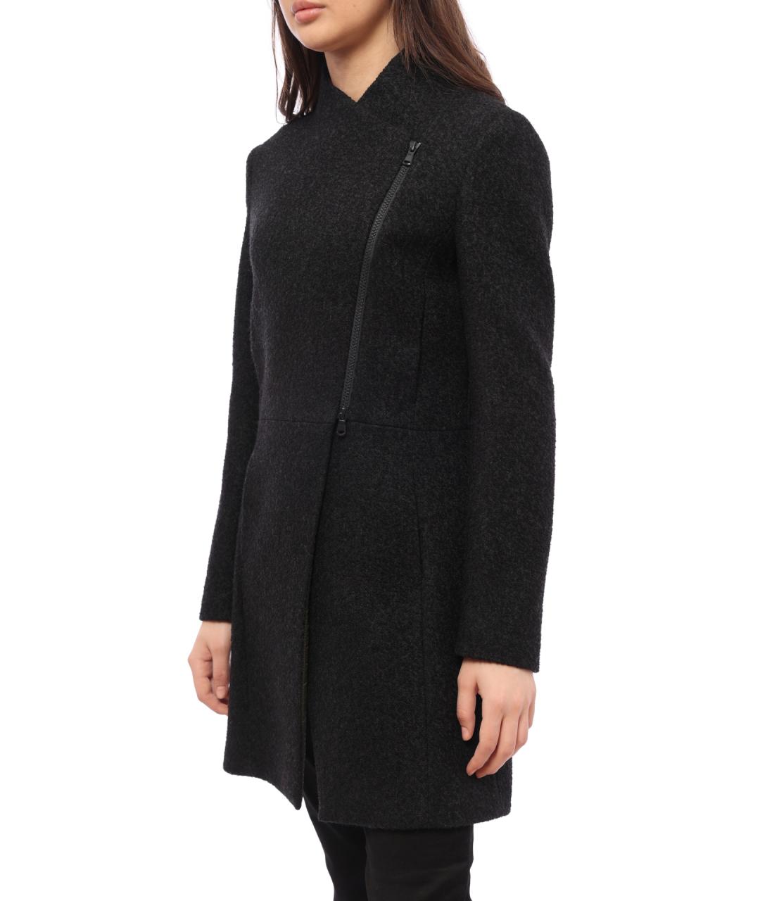 BRUNELLO CUCINELLI Черное шерстяное пальто, фото 3