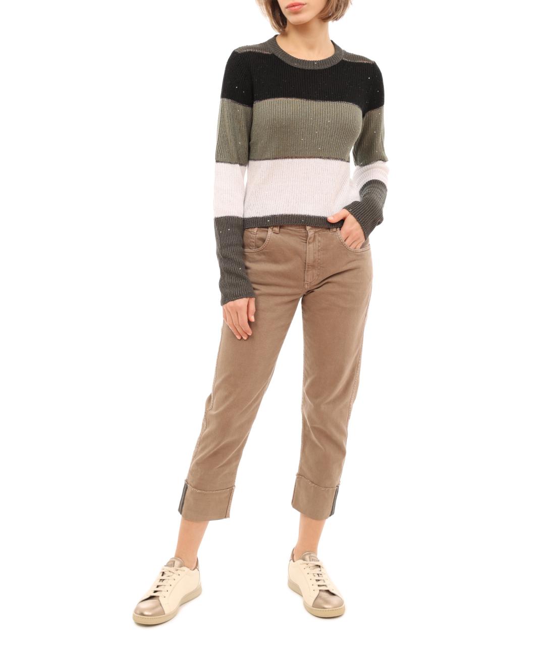 BRUNELLO CUCINELLI Мульти джемпер / свитер, фото 2