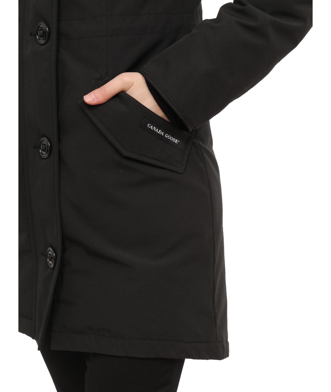 CANADA GOOSE Черная парка, фото 4