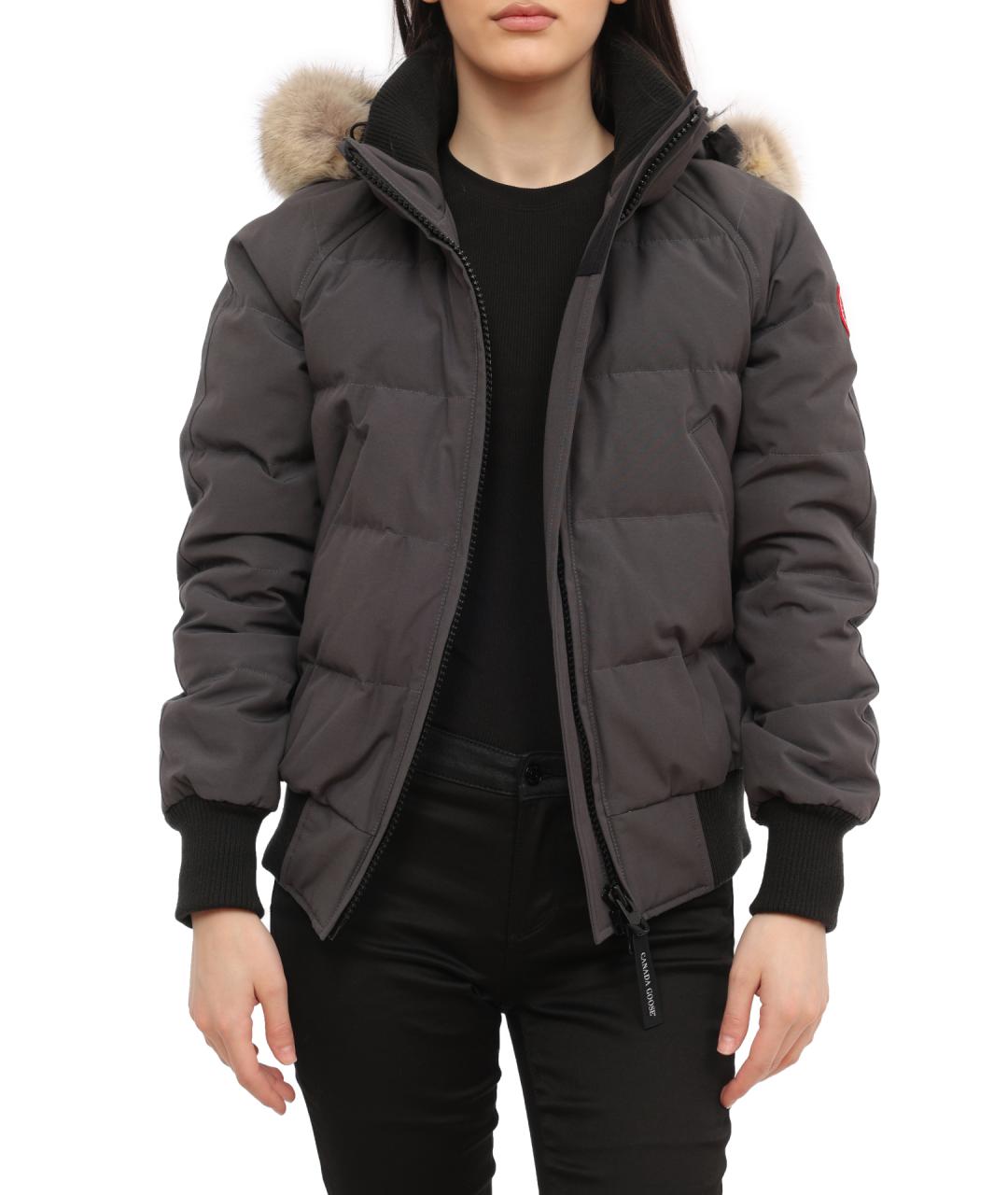 CANADA GOOSE Серая куртка, фото 5