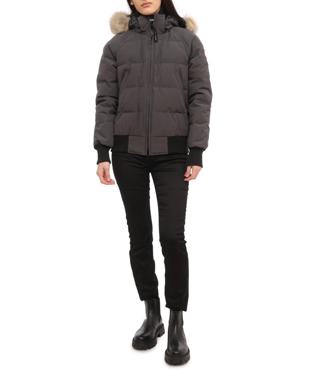 CANADA GOOSE Серая куртка, фото 6