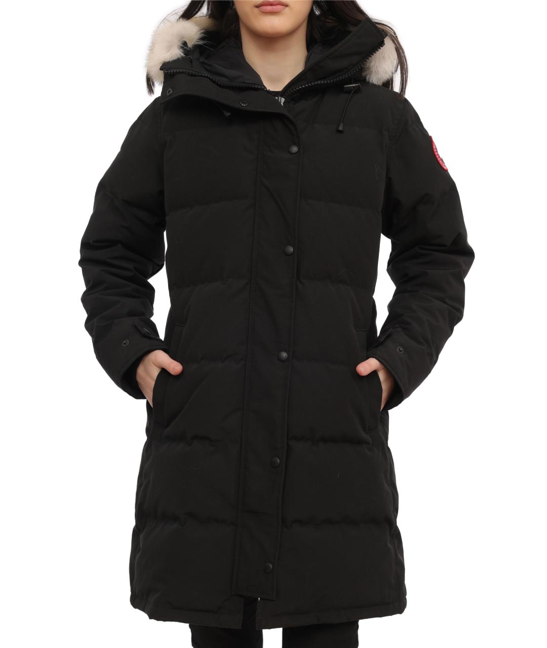 CANADA GOOSE Черная куртка, фото 1