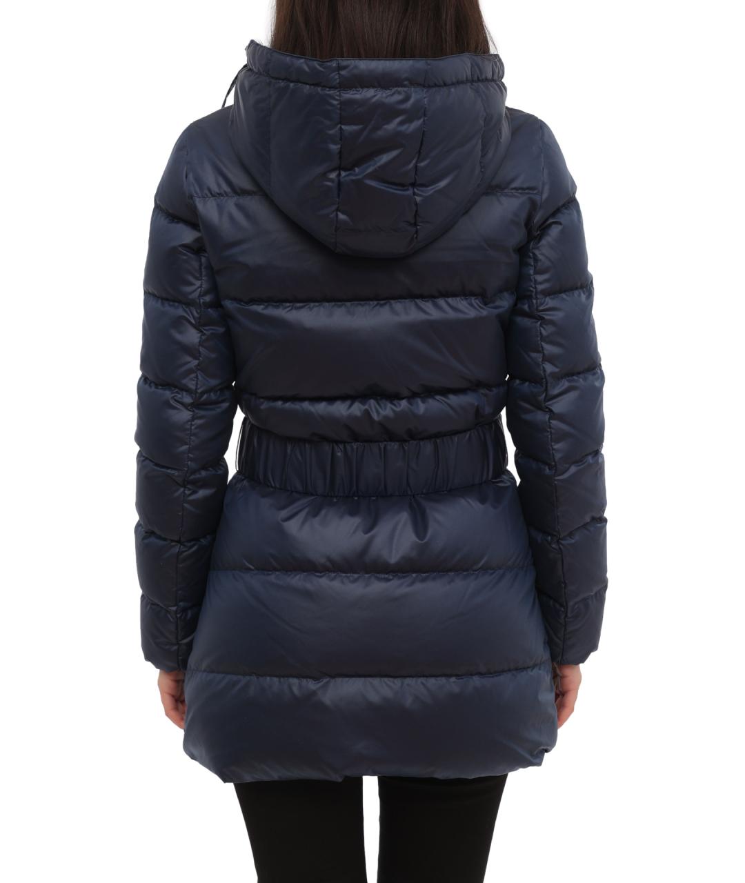 EA7 Синий полиамидовый пуховик, фото 3