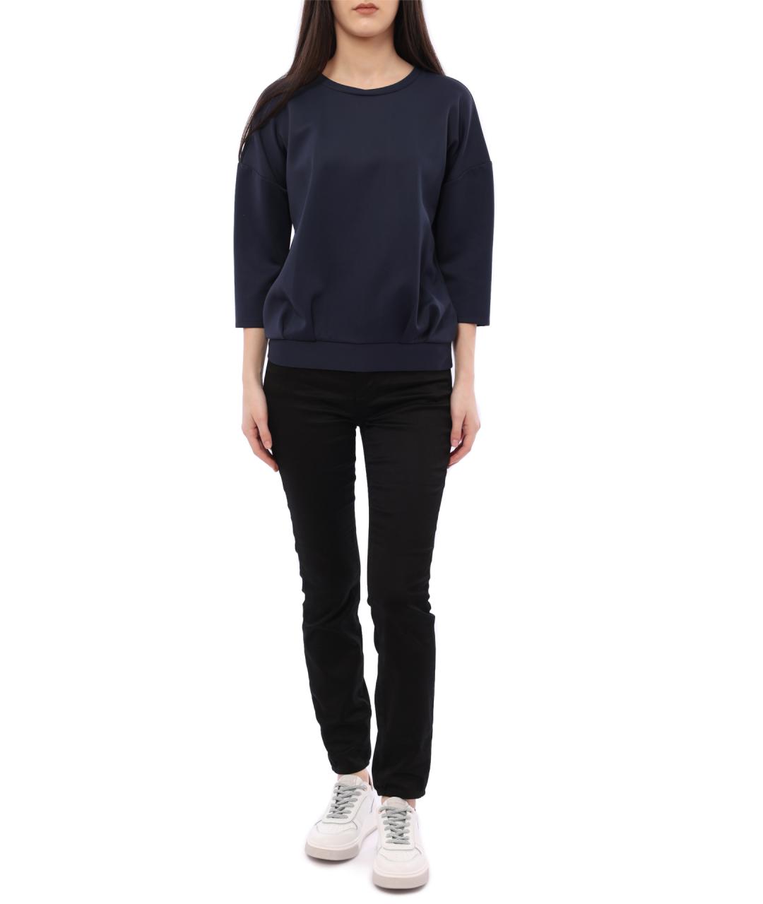 EMPORIO ARMANI Синий джемпер / свитер, фото 5