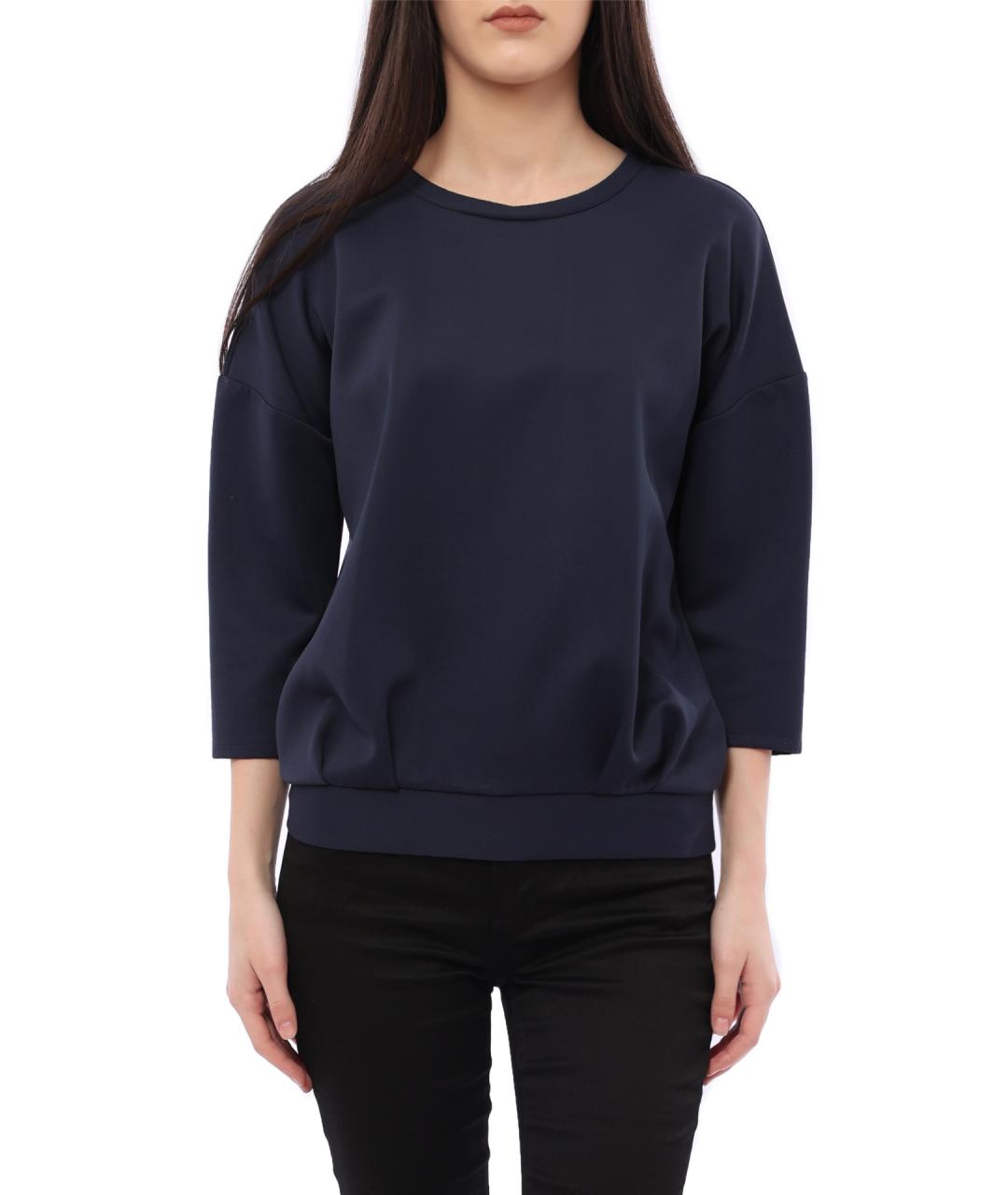 EMPORIO ARMANI Синий джемпер / свитер, фото 1