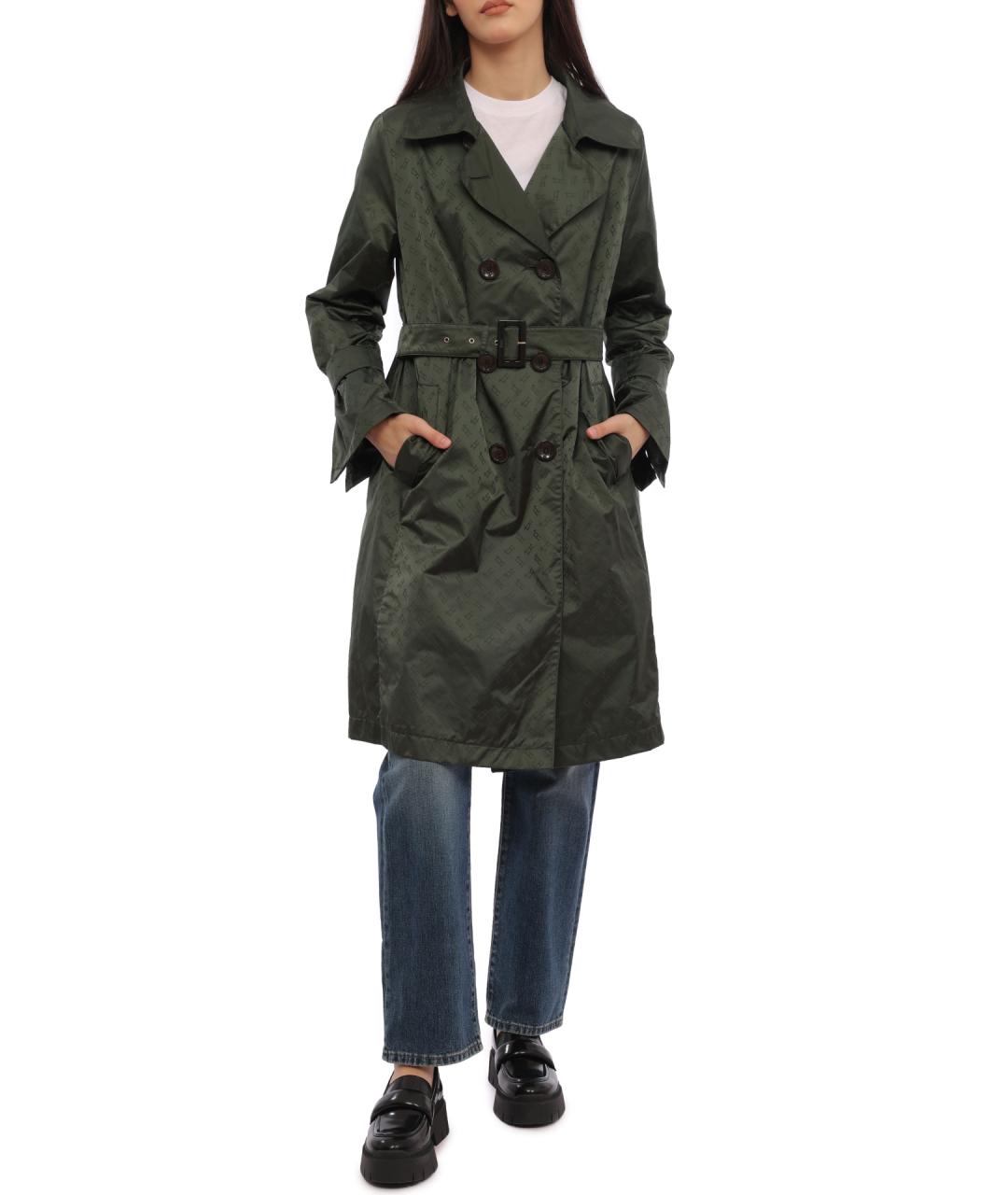 HERNO Зеленый тренч/плащ, фото 1