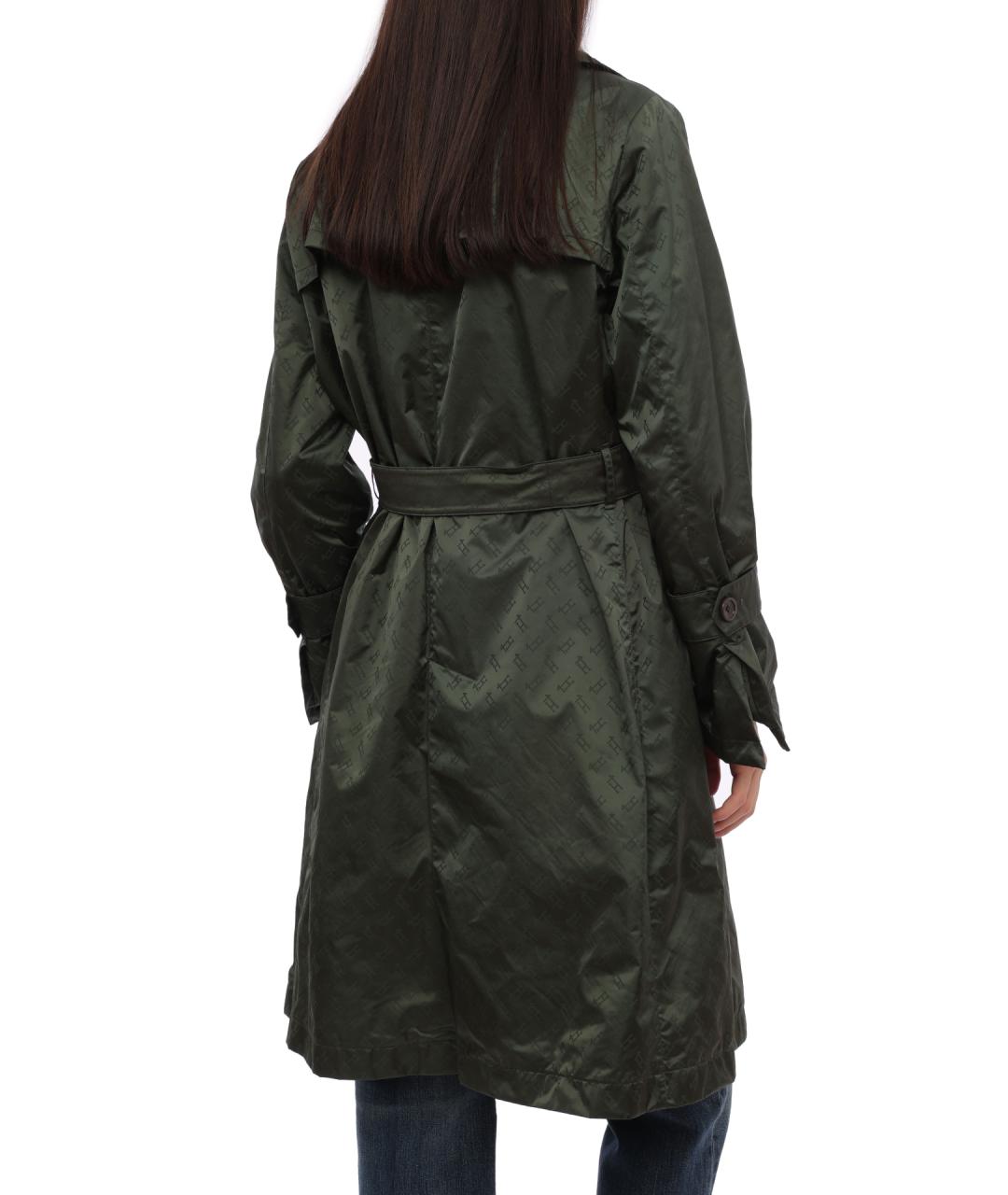 HERNO Зеленый тренч/плащ, фото 5