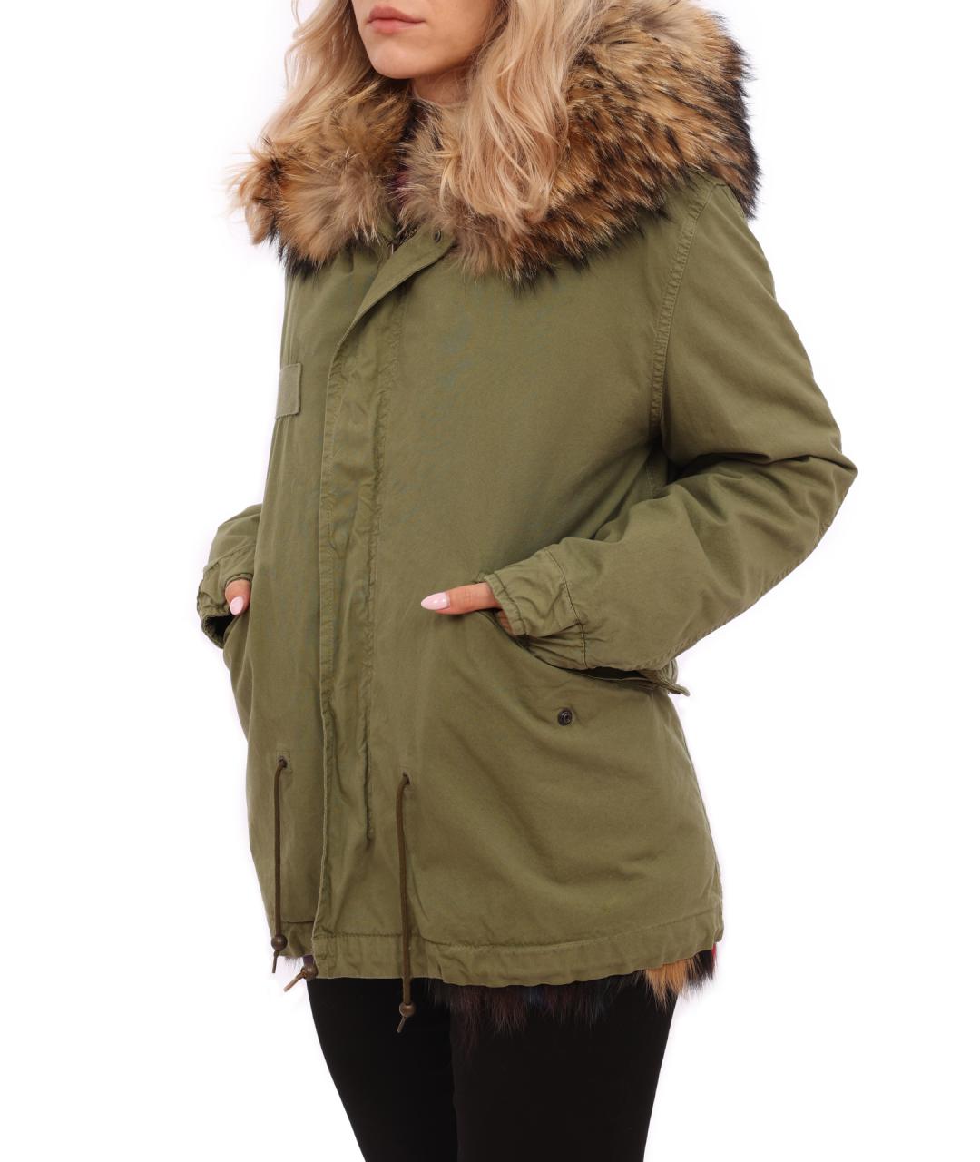 MR & MRS ITALY Хаки парка, фото 4