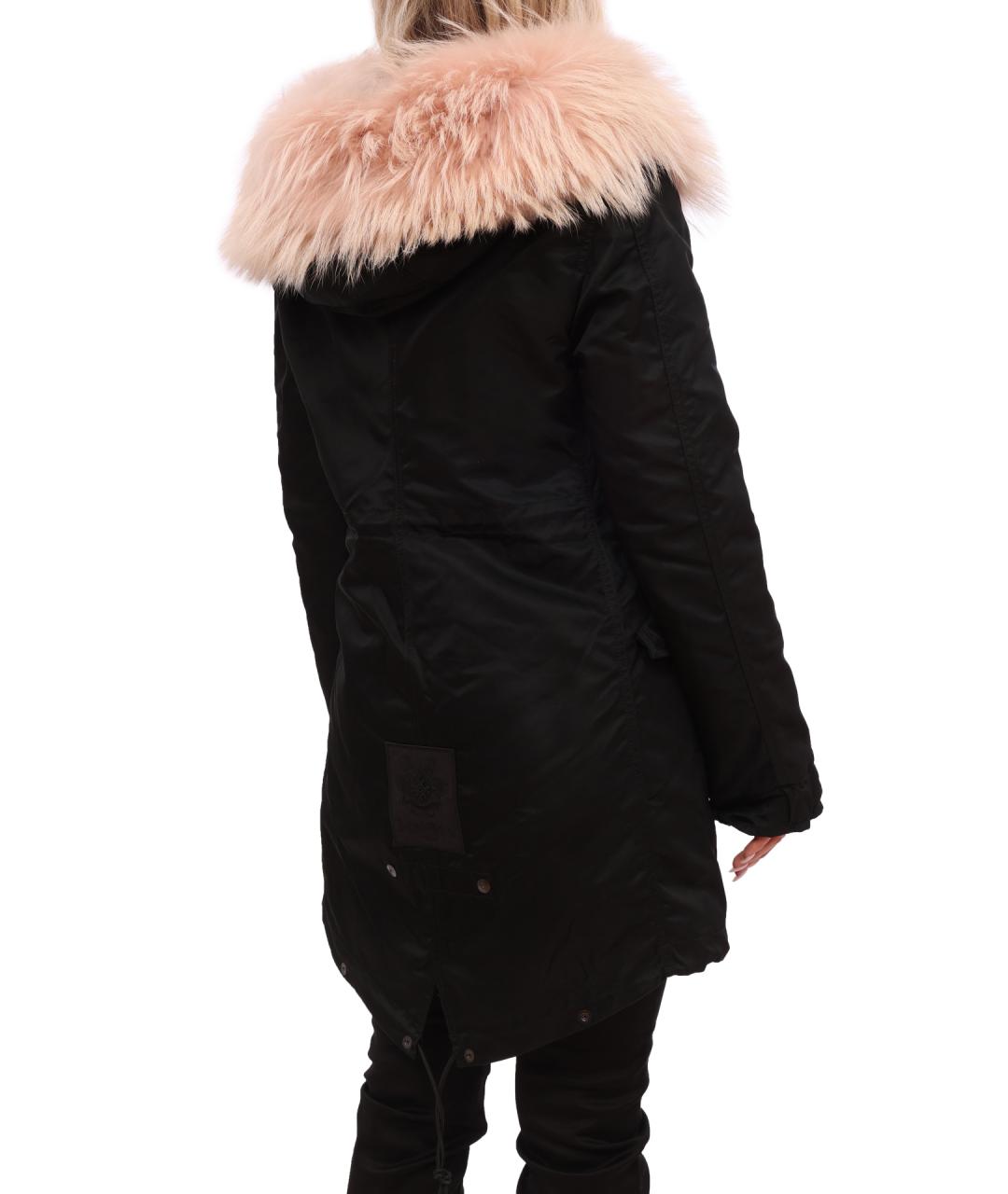 MR & MRS ITALY Черная полиамидовая парка, фото 5