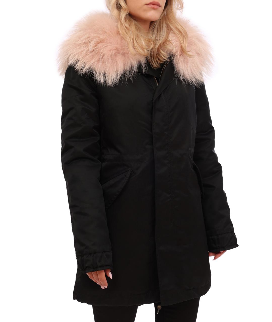 MR & MRS ITALY Черная полиамидовая парка, фото 4