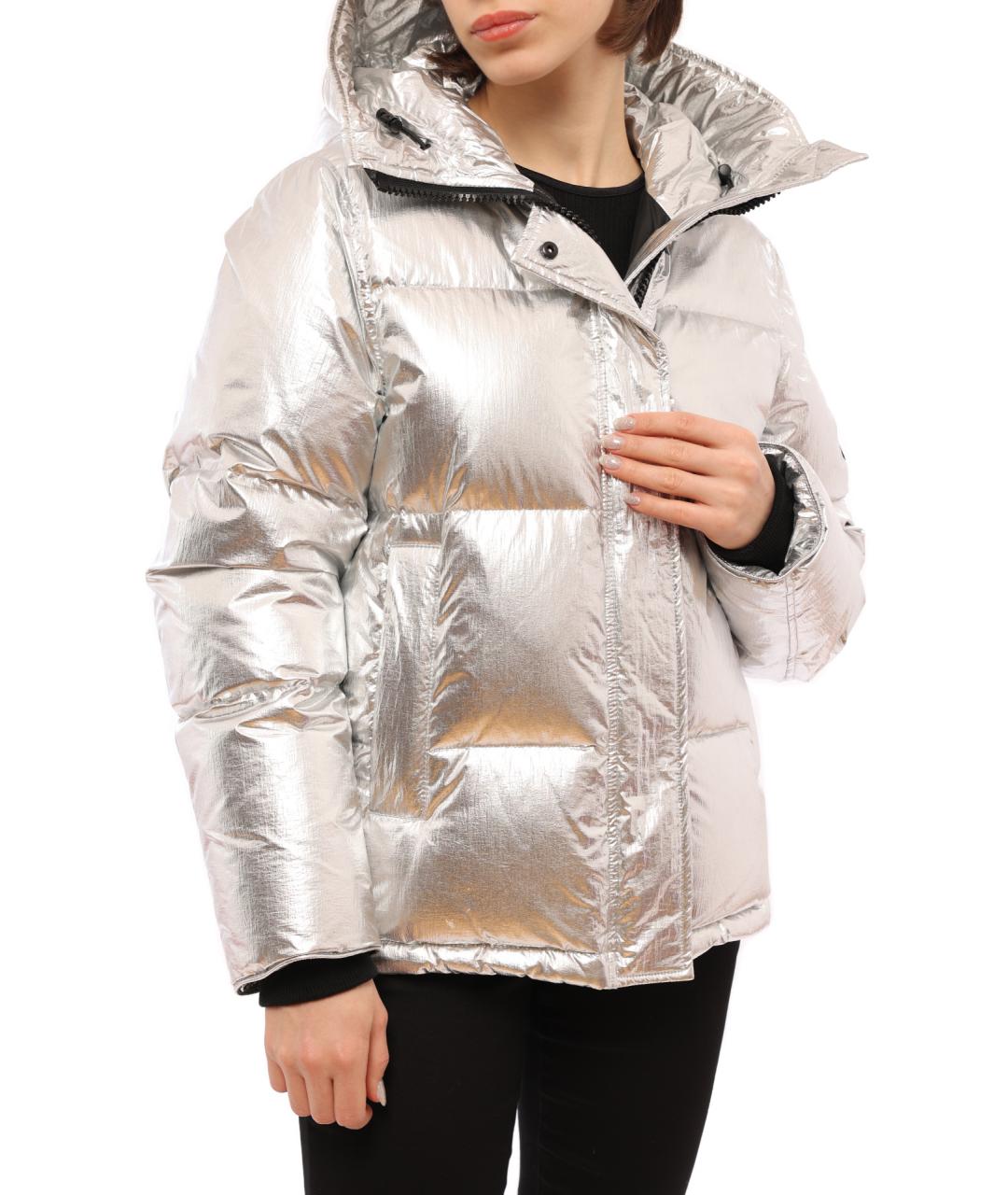 KENZO Серебрянный пуховик, фото 2