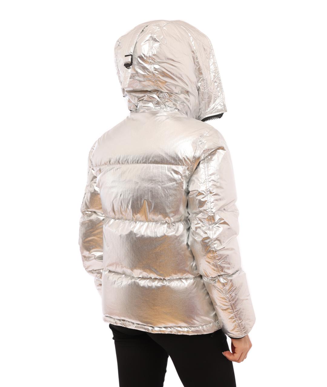 KENZO Серебрянный пуховик, фото 3