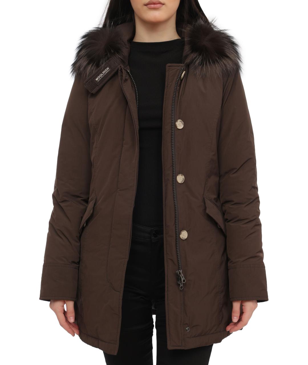 WOOLRICH Коричневая парка, фото 3