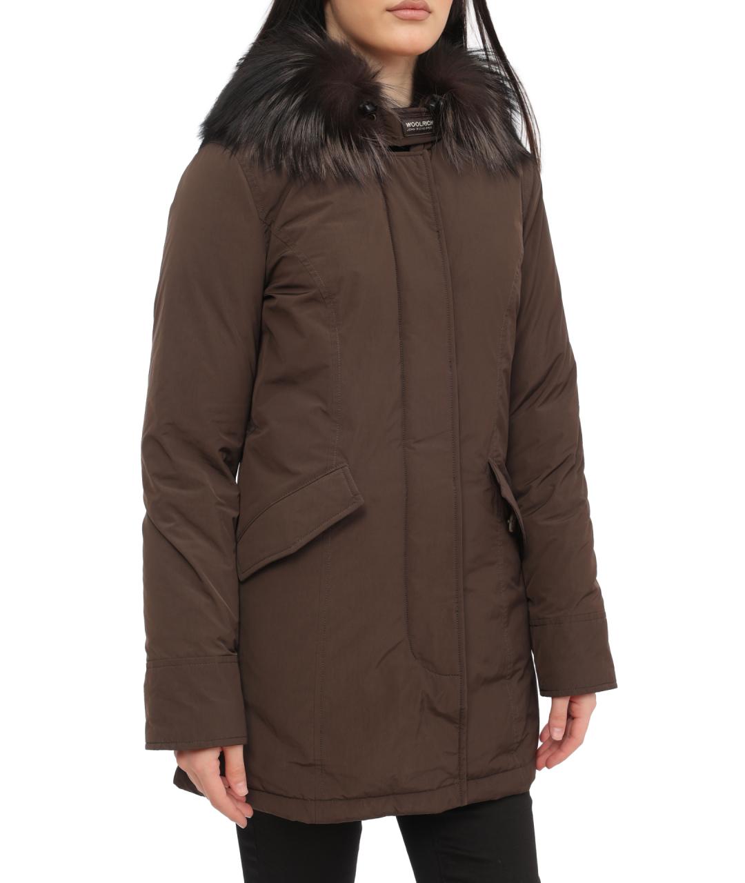 WOOLRICH Коричневая парка, фото 1