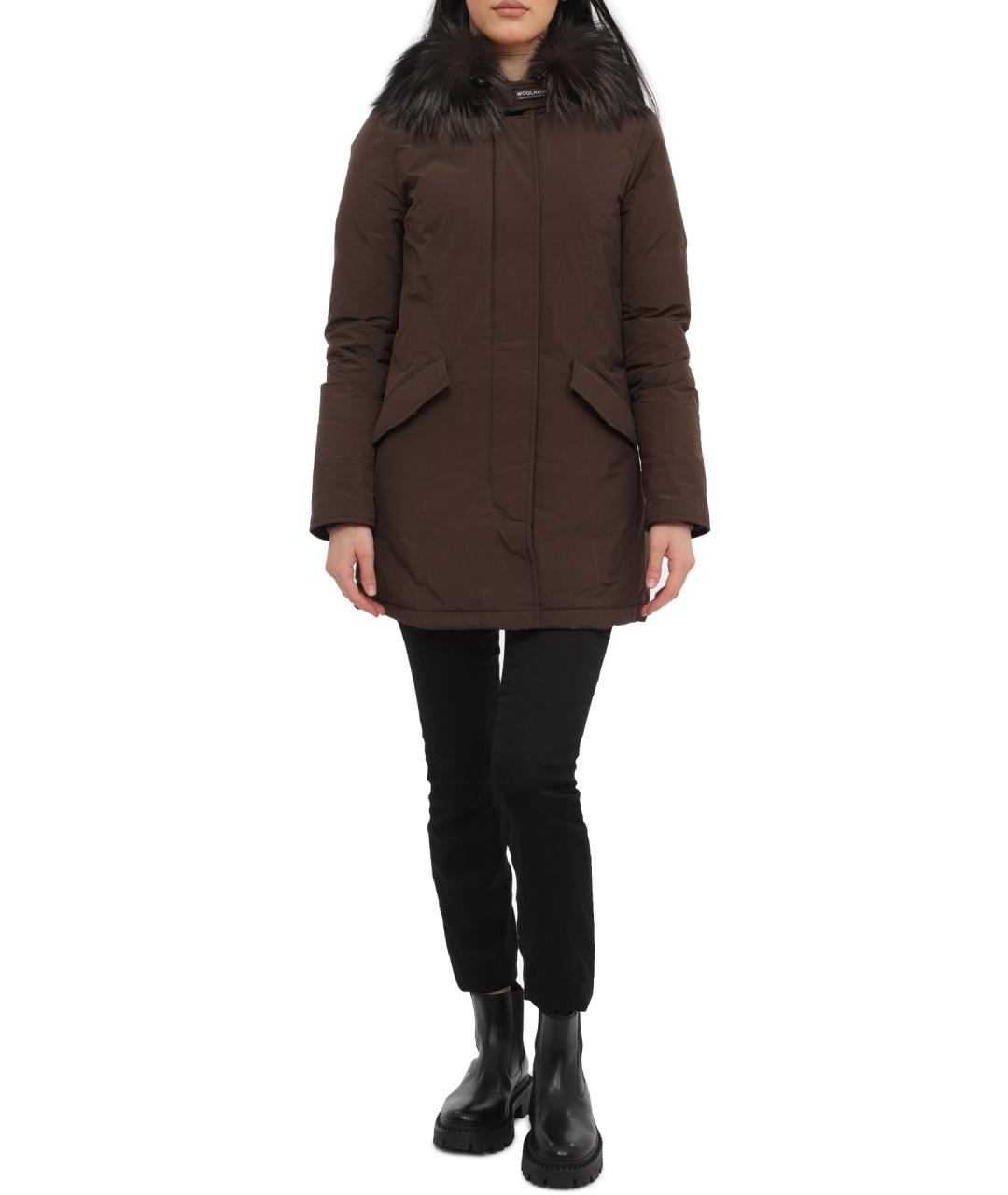 WOOLRICH Коричневая парка, фото 4