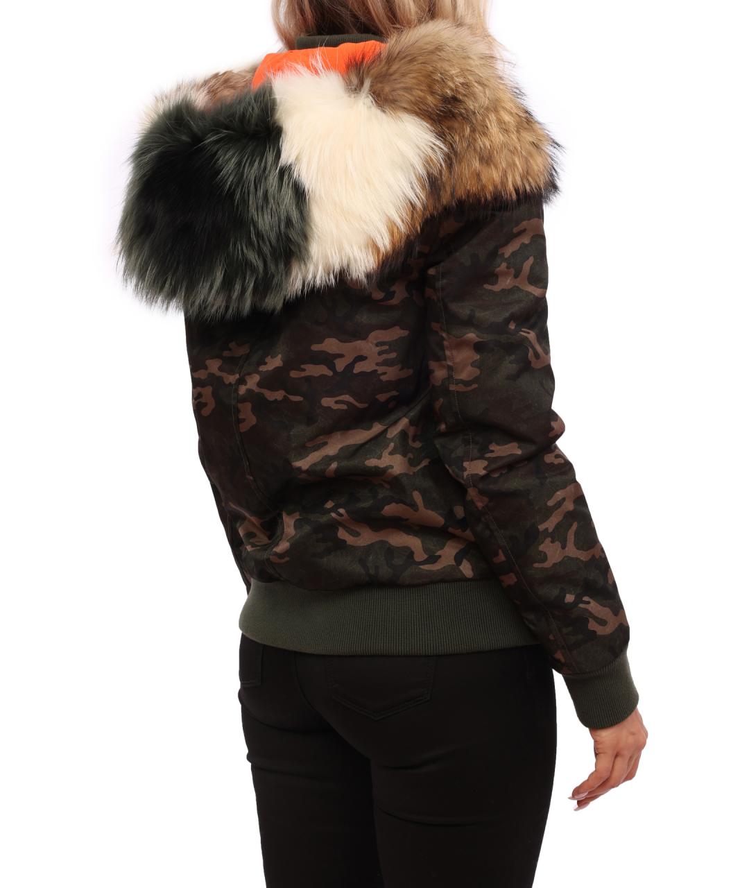 MR & MRS ITALY Зеленая куртка, фото 4