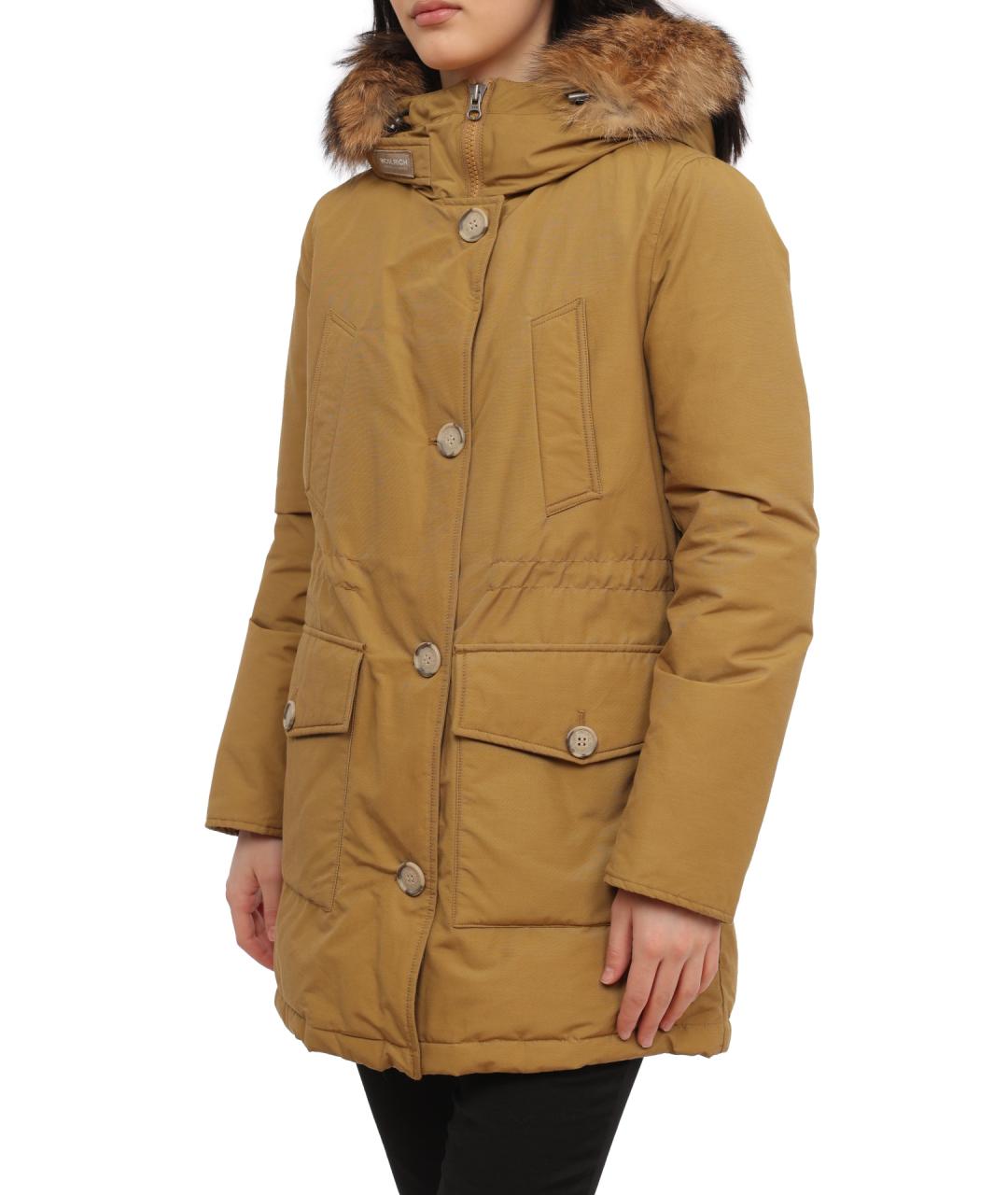 WOOLRICH Горчичная парка, фото 3