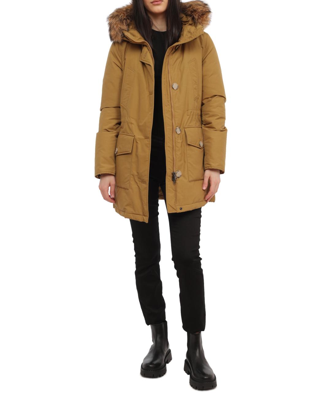 WOOLRICH Горчичная парка, фото 2