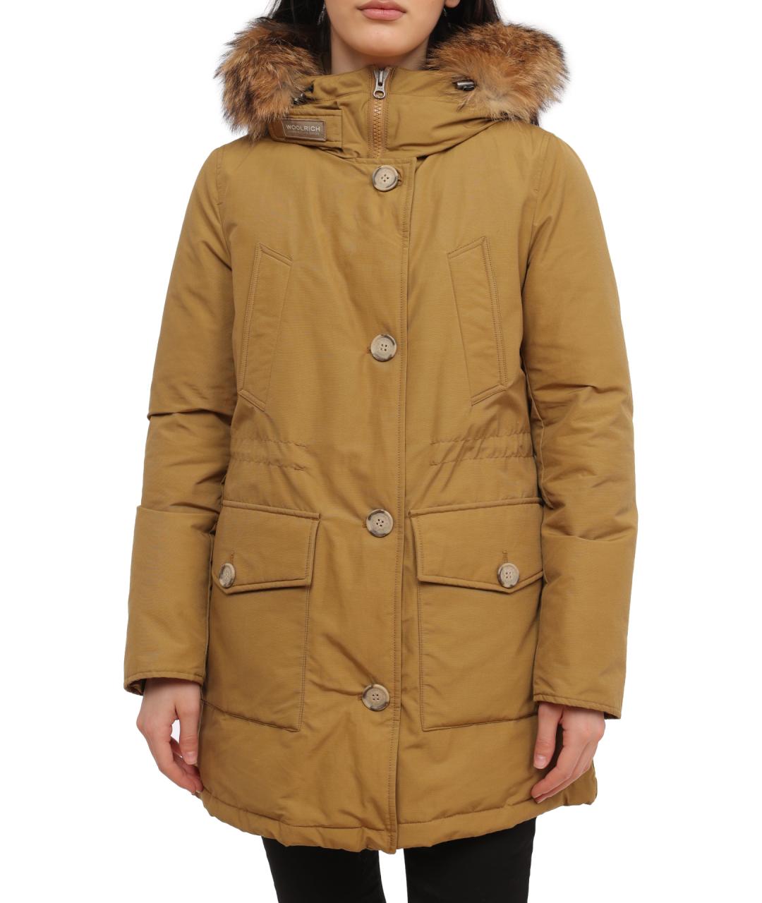 WOOLRICH Горчичная парка, фото 1