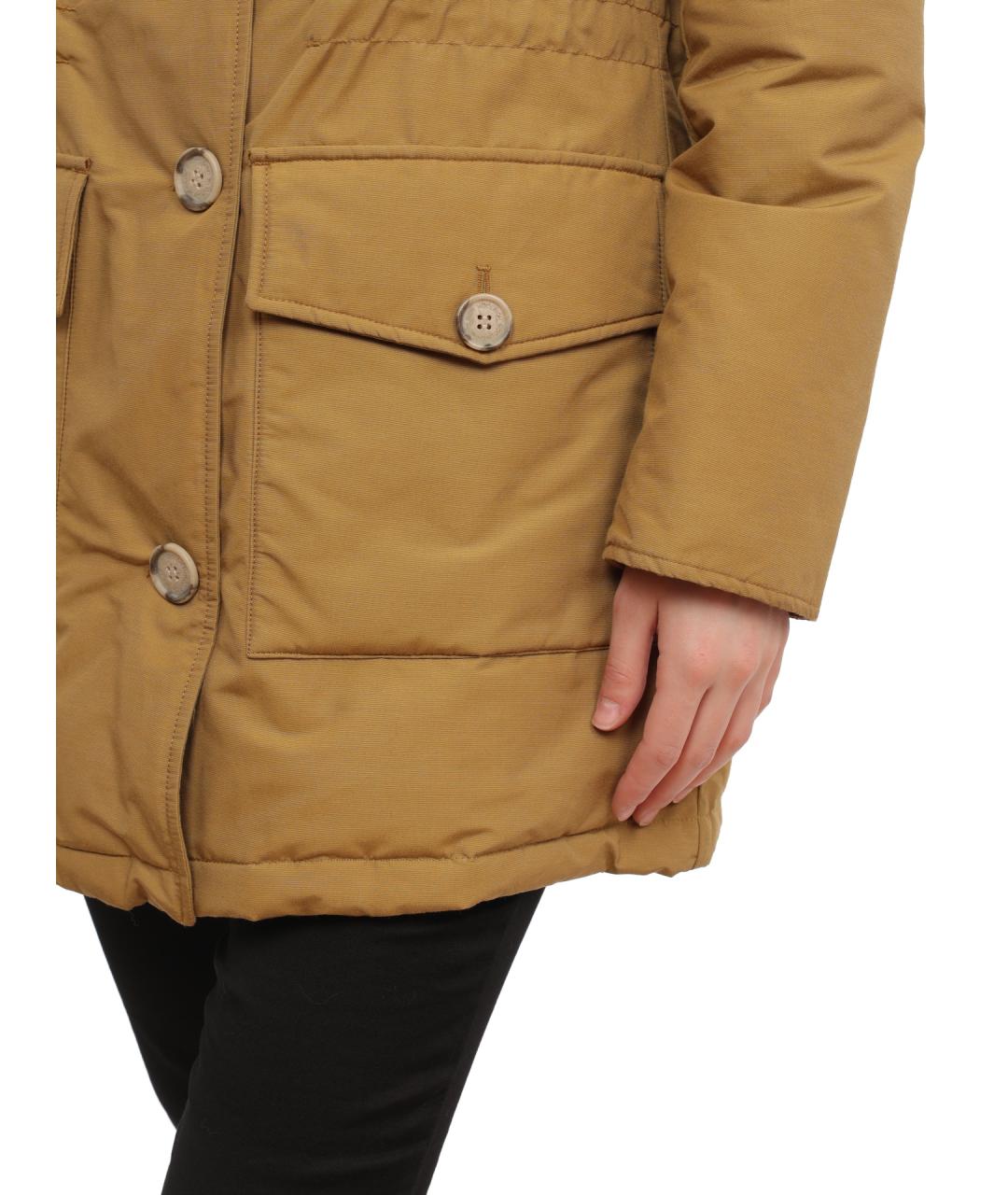 WOOLRICH Горчичная парка, фото 4