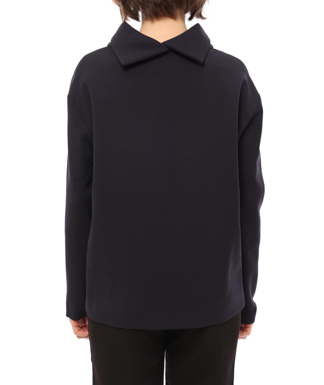 VICTORIA BECKHAM Синий джемпер / свитер, фото 3